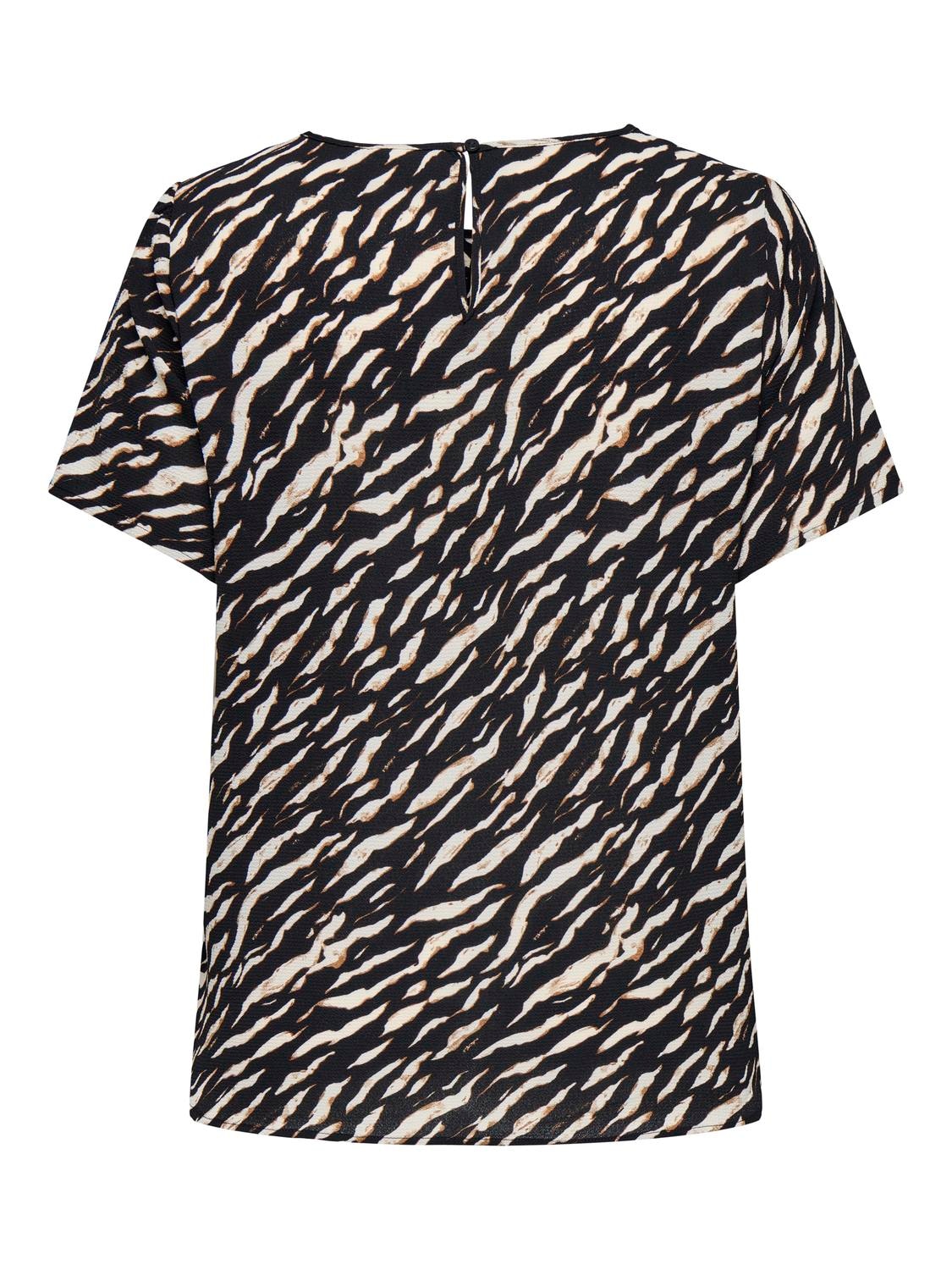 ONLY CARMAKOMA Shirtbluse »CARVICA SS TOP WVN NOOS«