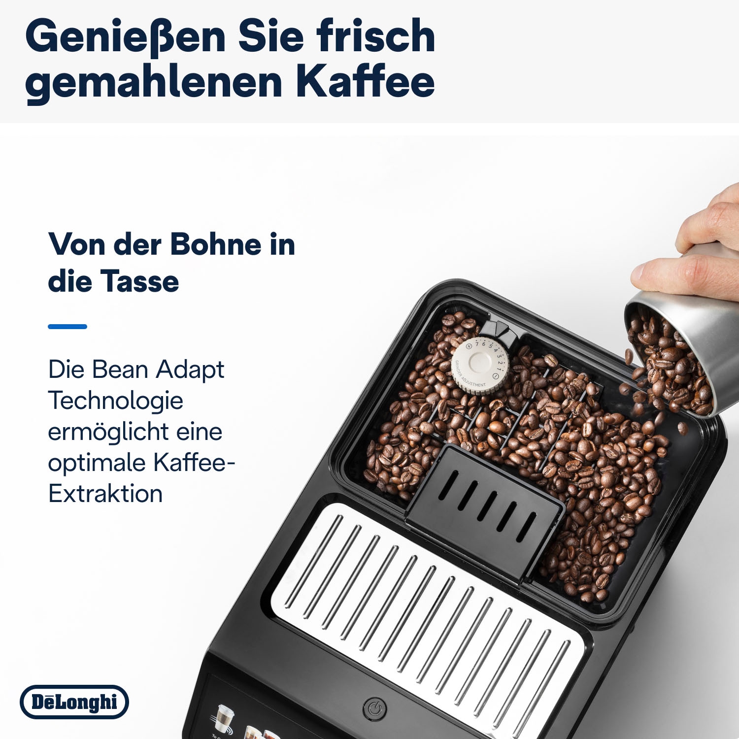 De'Longhi Kaffeevollautomat »Eletta Explore Cold Brew Extraction ECAM450.86.T«, Titan