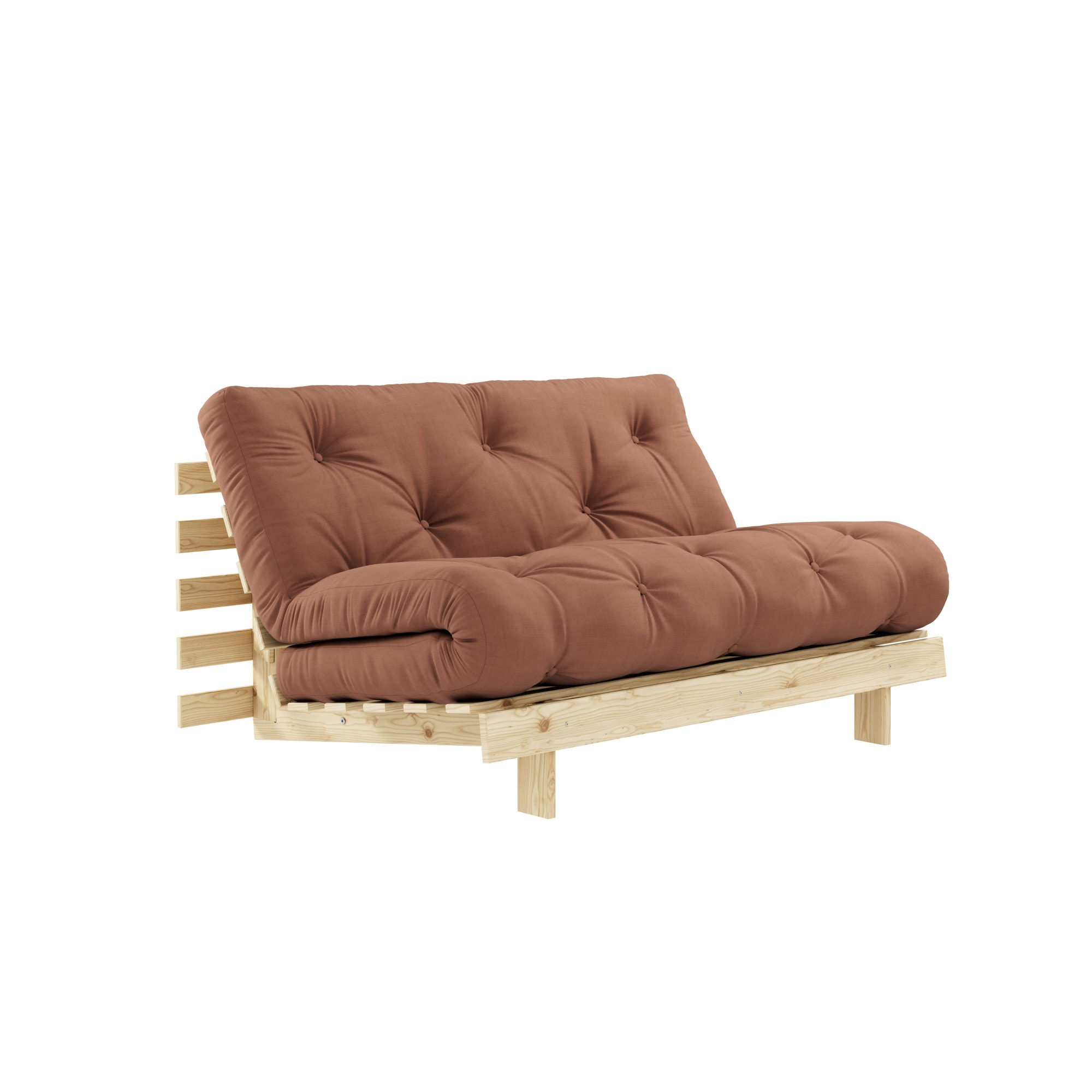 Karup Design Daybett »Roots Schlafsofa, Gästebett, Sofa inkl. Futonmatratze«, Liegefläche 90/140/160 x200 cm, FSC® zertifizierte Kiefer