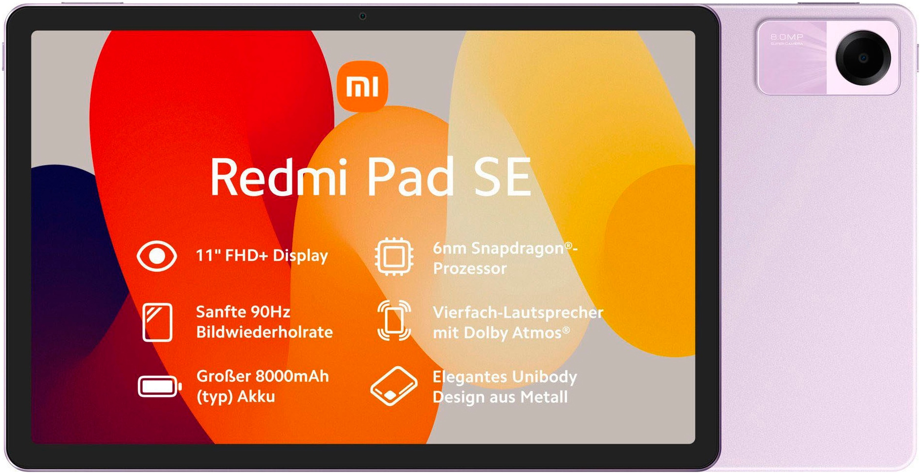 Xiaomi Tablet »Redmi Pad SE 4+128GB«, (Android)