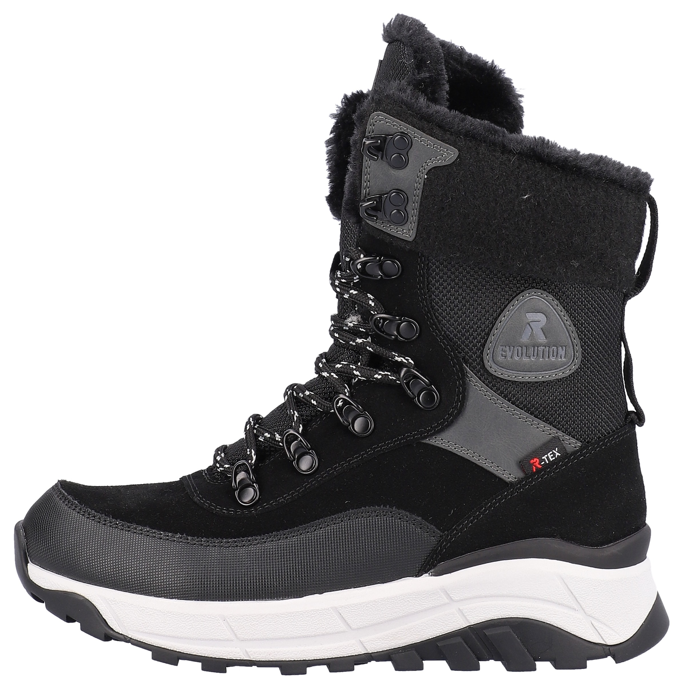 Rieker EVOLUTION Winterboots, Schneeboots, Outdoorstiefelette, TEX Ausstattung, Fiber Grip Sohle