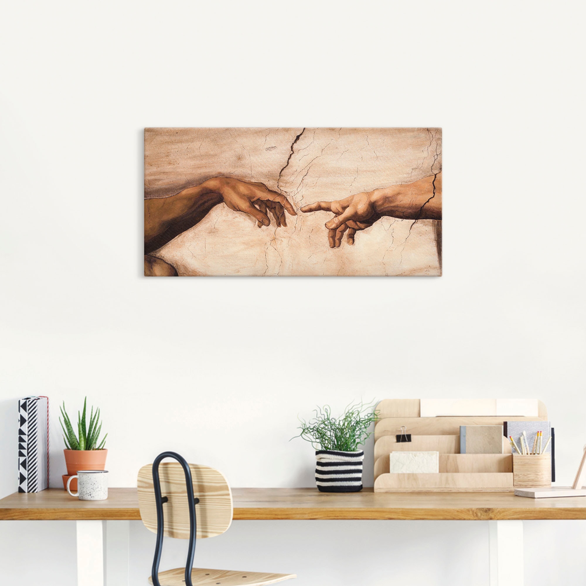 Artland Wandbild »Hände«, Religion, (1 St.), als Alubild, Outdoorbild, Leinwandbild, Poster, Wandaufkleber