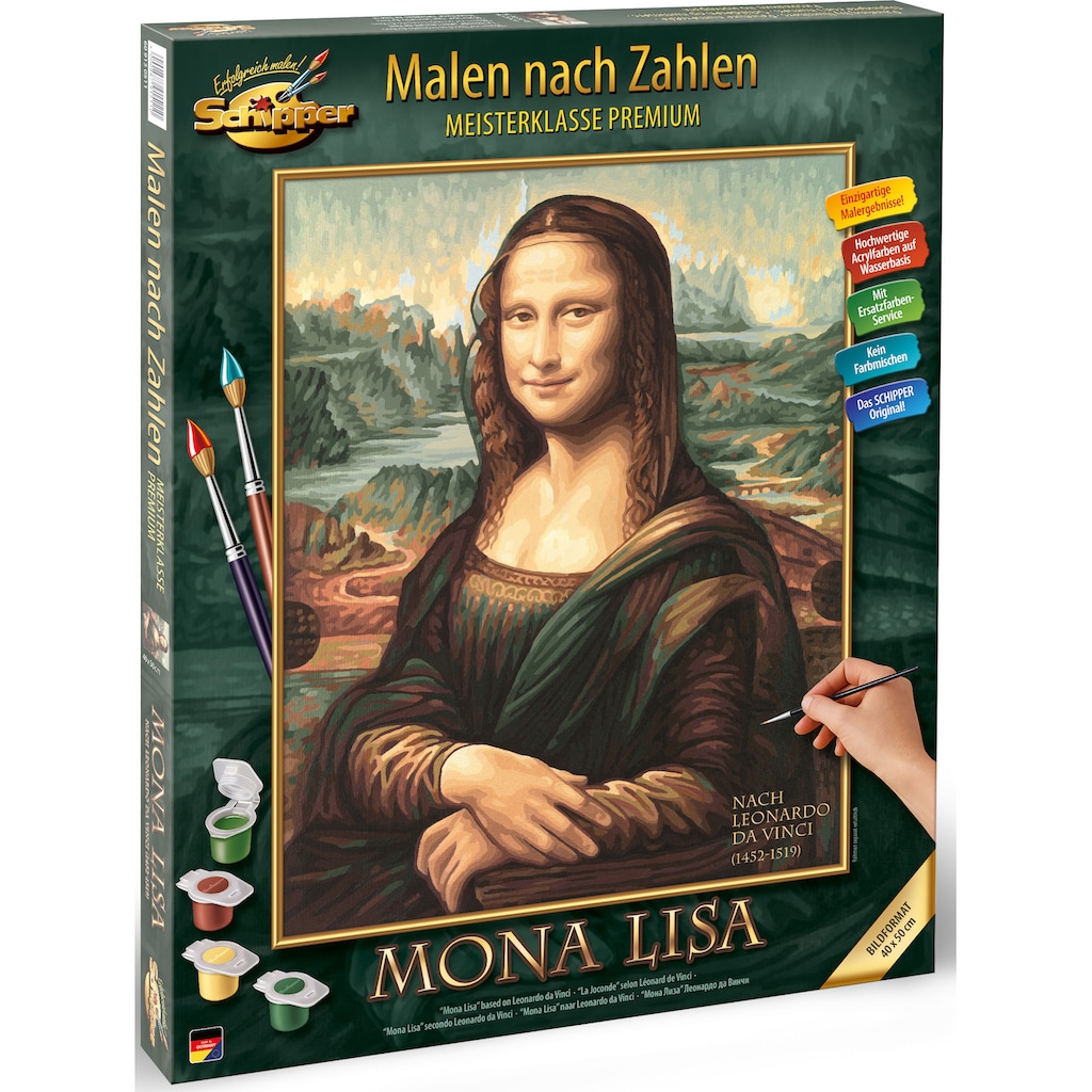 Schipper Malen nach Zahlen »Meisterklasse Premium - Mona Lisa«