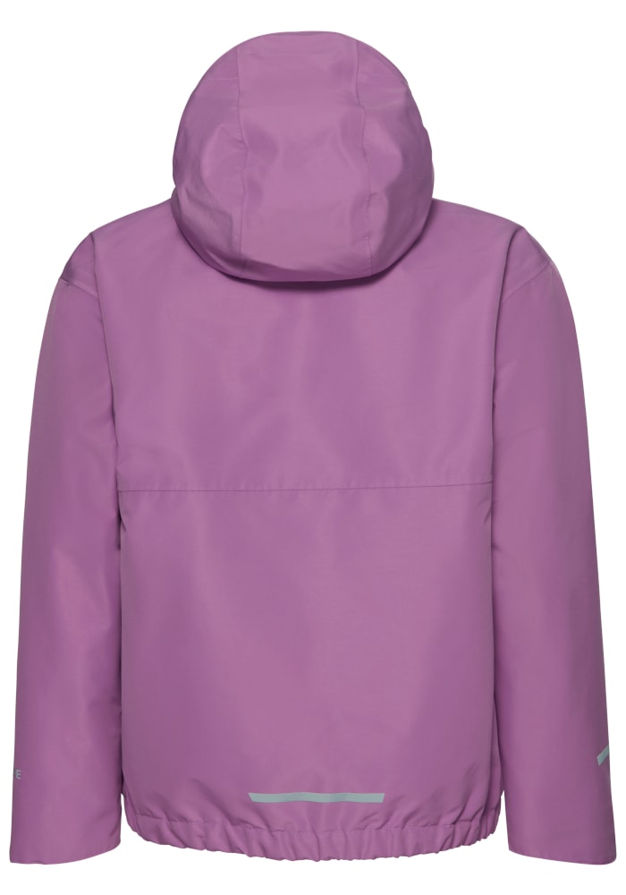 Jack Wolfskin 3-in-1-Funktionsjacke »ICELAND 3IN1 PRINT JKT K« mit Kapuze für Kinder, mit Kapuze, wasserdicht, winddicht, atmungsaktiv