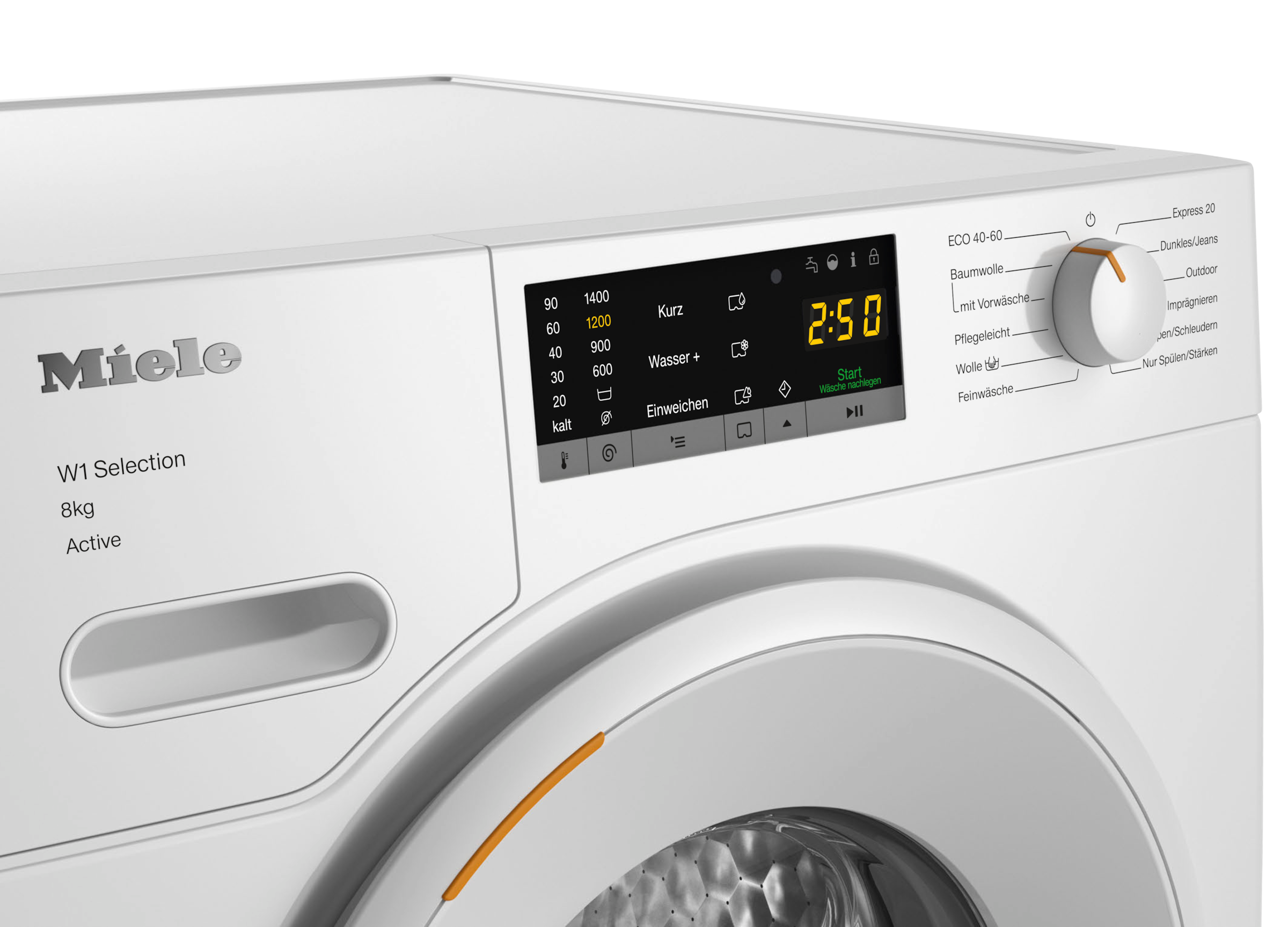 Miele Waschmaschine »WSA123 WCS 8kg Active« 8 kg 1400 U/min