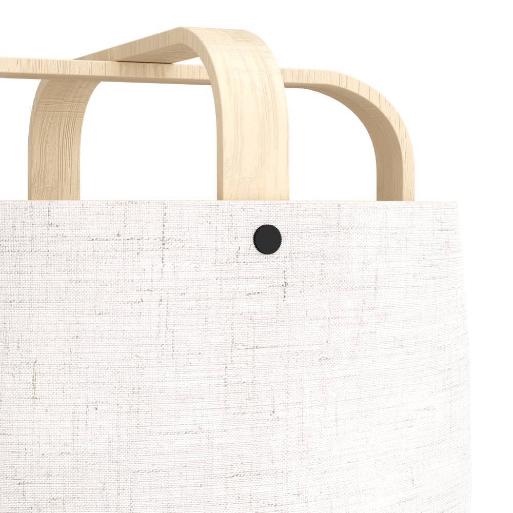 EGLO Tischleuchte »SURFLEET« E27 1 Stk. Tischleuchte aus Holz, Baumwolle in Leinen-Optik und Metall in Schwarz