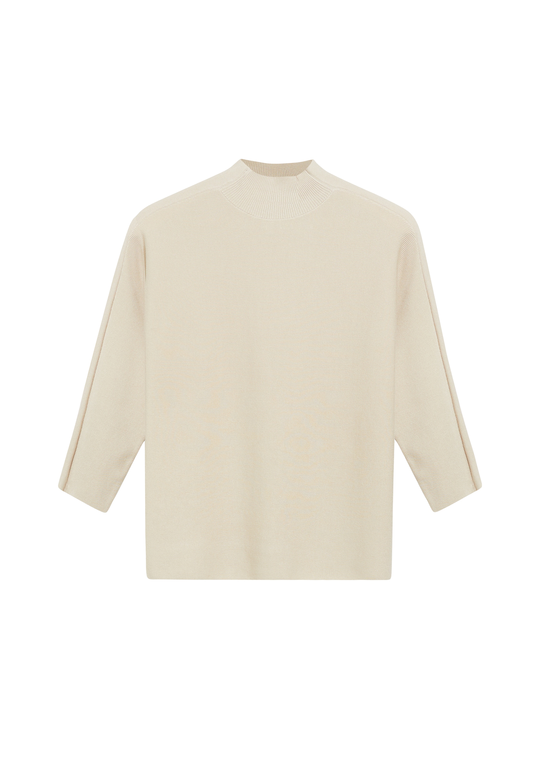 Comma Stehkragenpullover 3/4 Ärmel, Viskosemix
