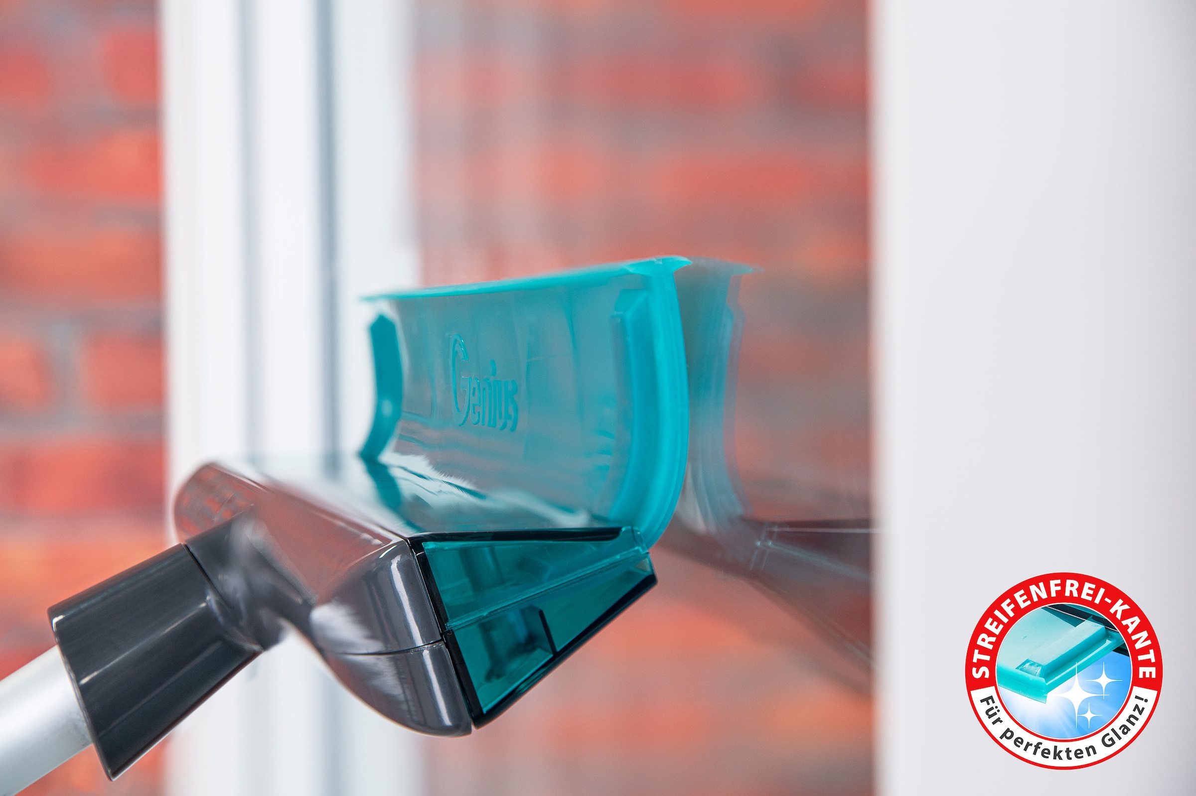Genius Fensterreiniger, inkl. 2-in1-Wanne, 6-teilig