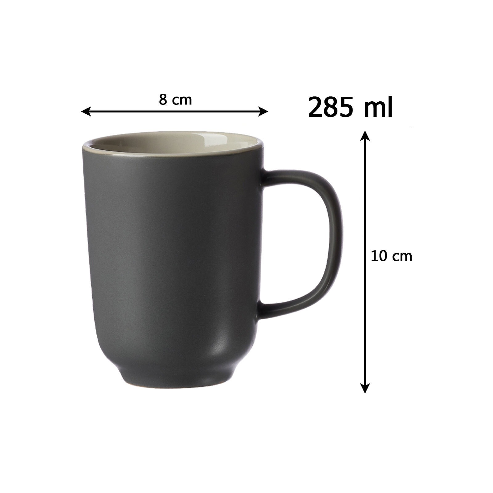 Ritzenhoff & Breker Becher »Kaffeebecher Jasper 285 ml 6er Set«