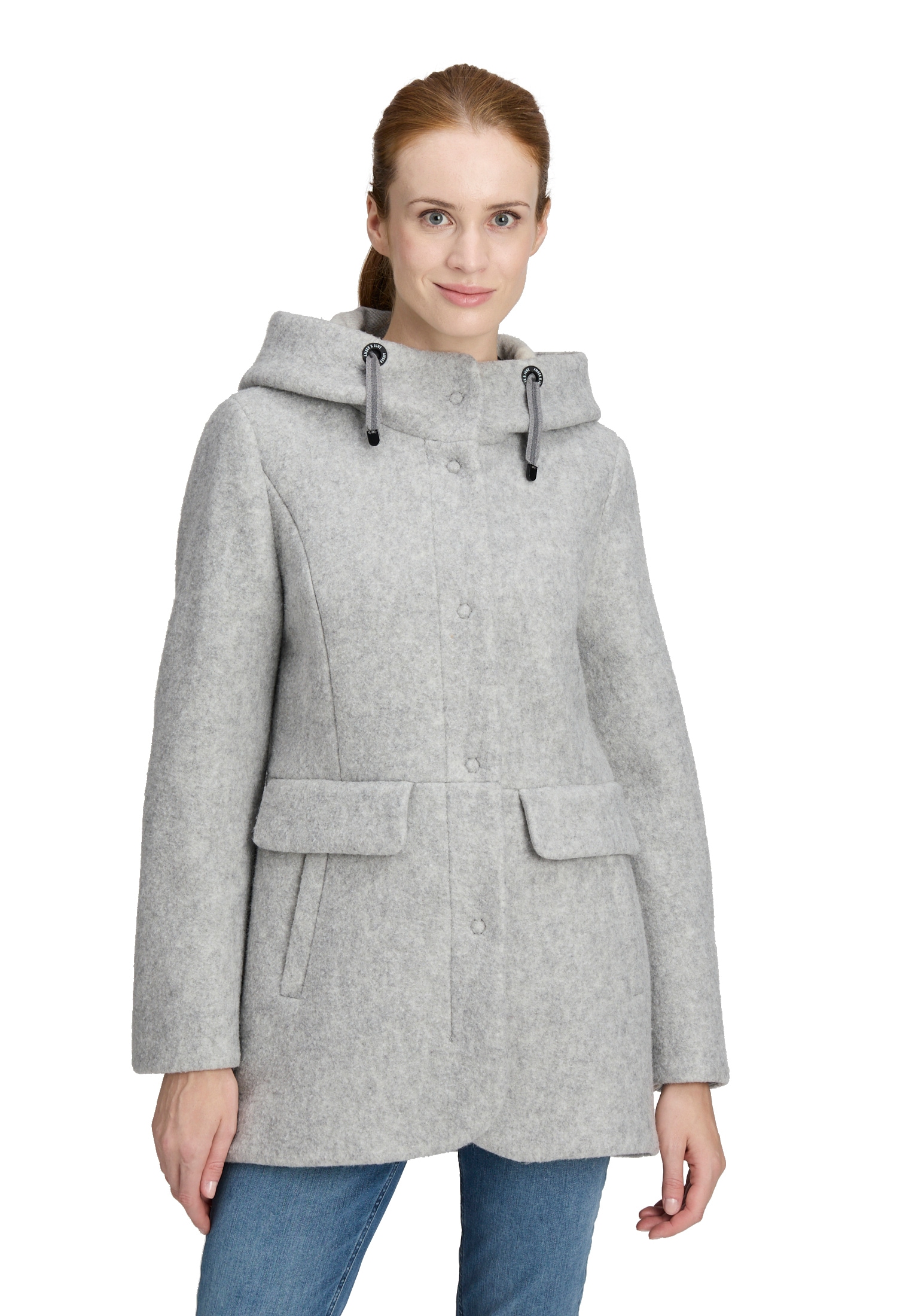 Amber & June Winterjacke »Winterjacke mit Kapuze«