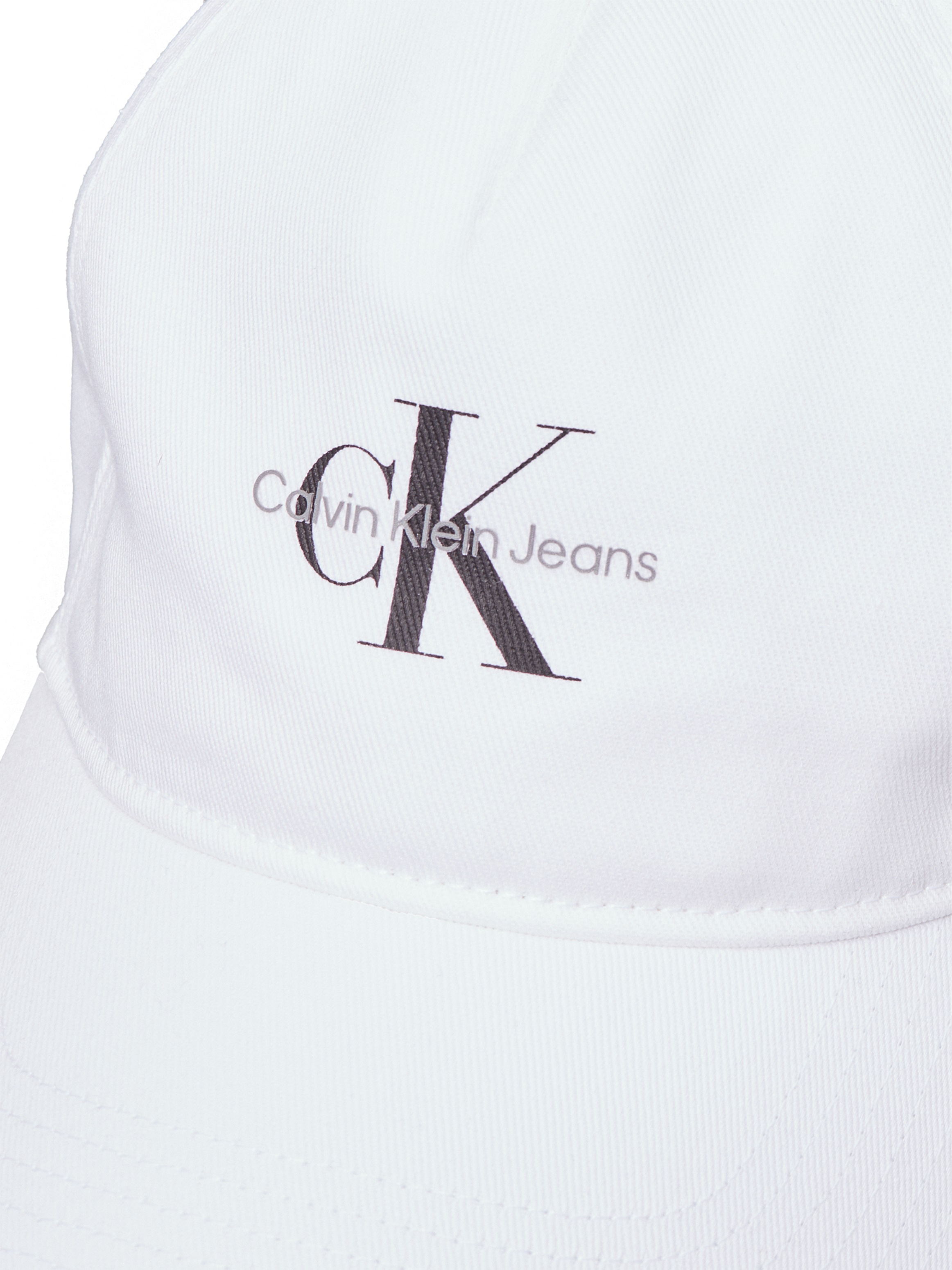 Calvin Klein Jeans Baseball Cap »MONOLOGO PRINTED BASEBALL CAP« Mit festem Schirm