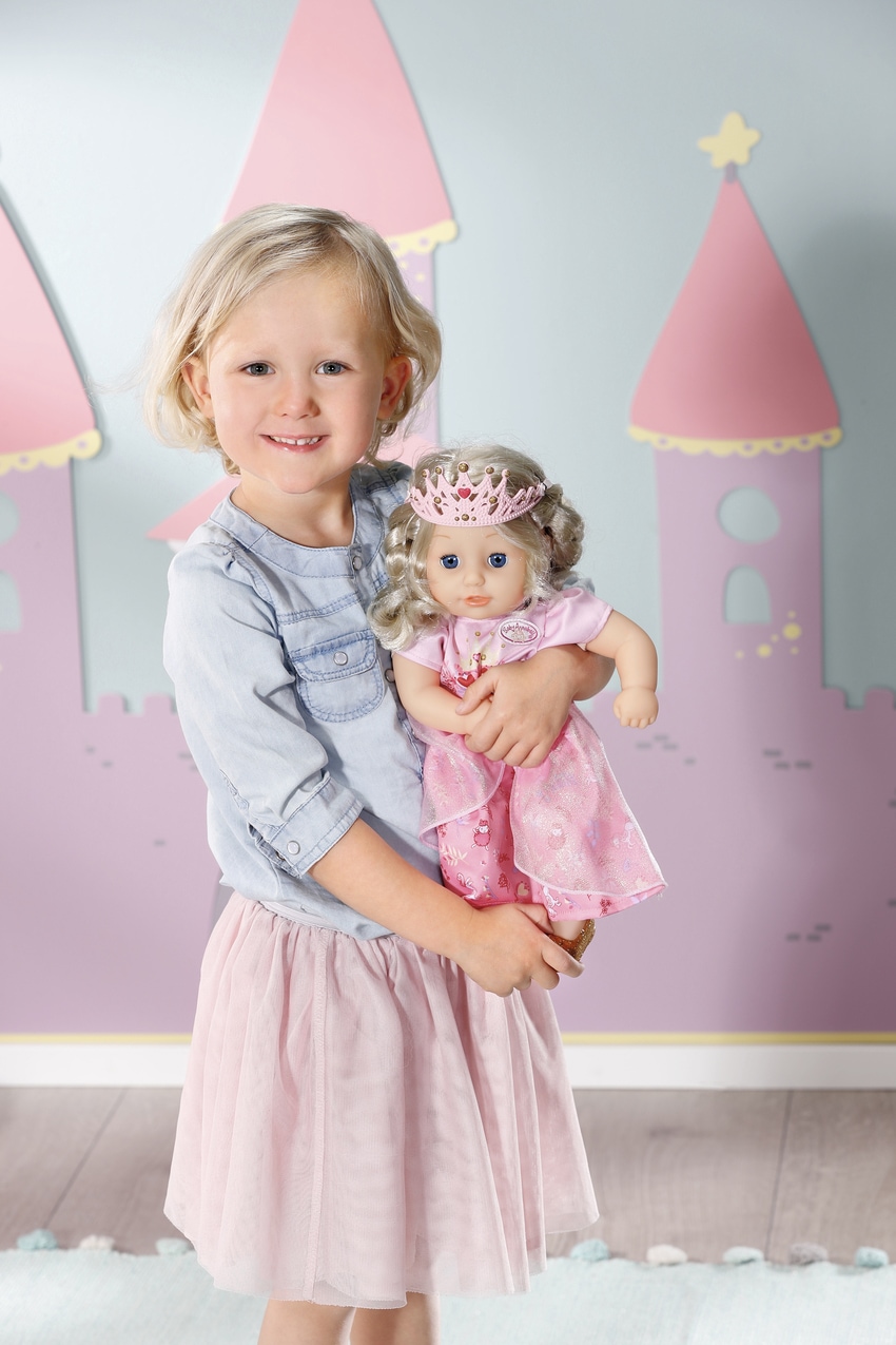 Baby Annabell Babypuppe »Little Sweet Princess, 36 cm«, mit Schlafaugen und Sound