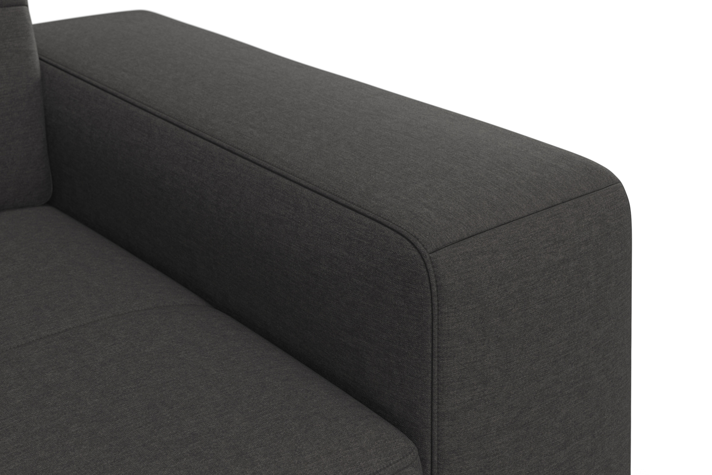 sit&more Ecksofa »Baviene L-Form« inklusive Sitztiefenverstellung und Federkern, wahlweise Bettfunktion