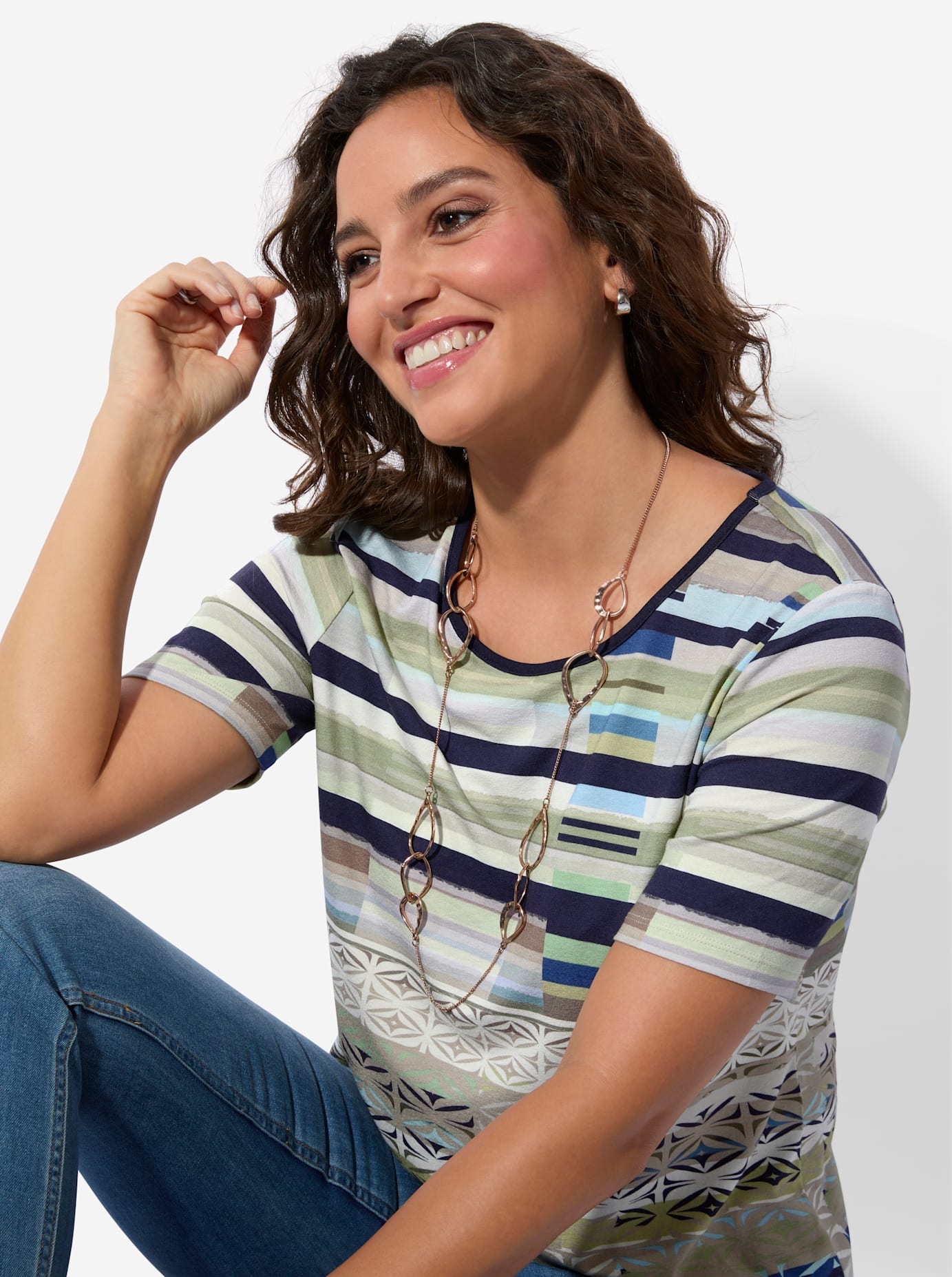 Casual Looks Kurzarmshirt »Kurzarm-Shirt« 1 tlg.