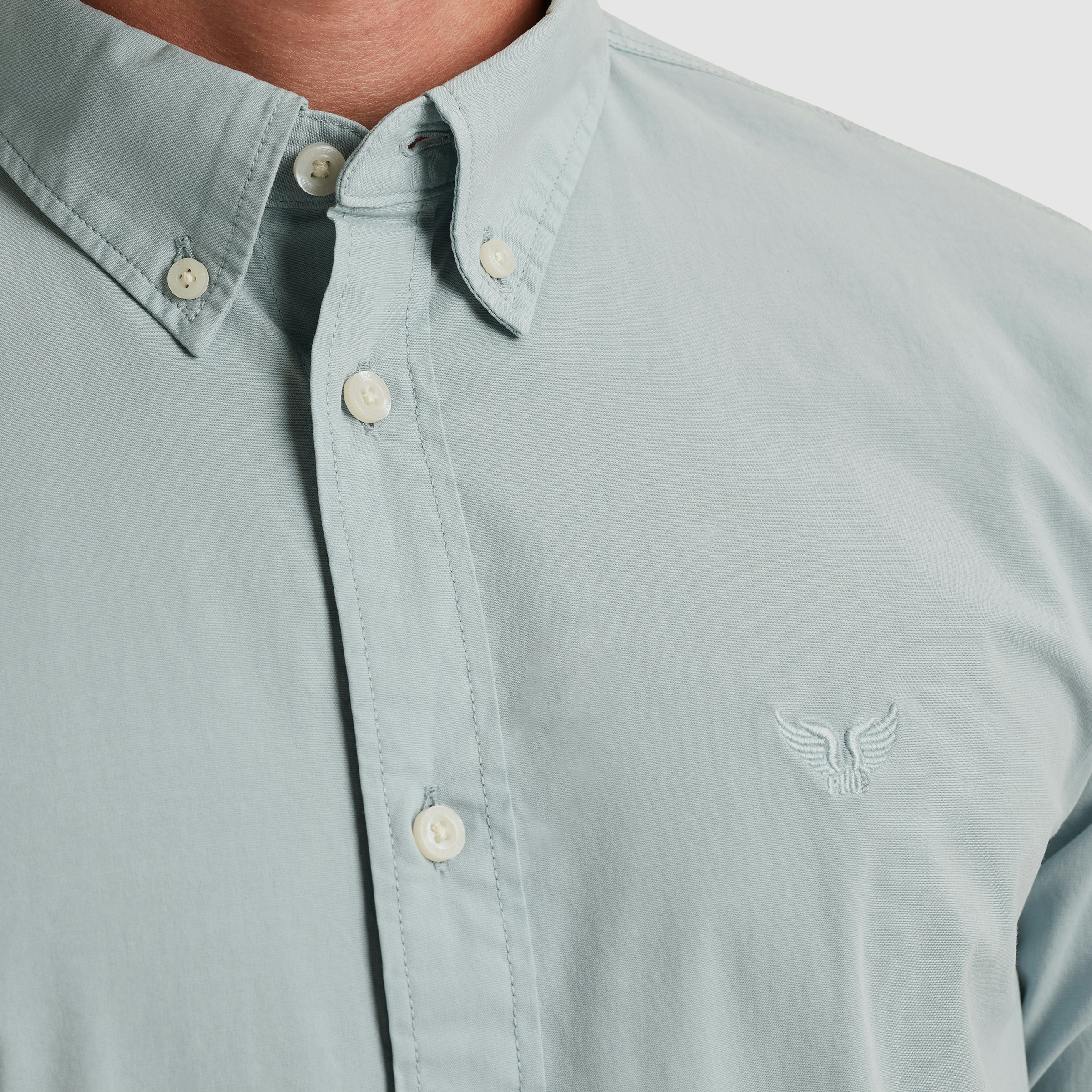 PME LEGEND Langarmhemd mit Manschetten