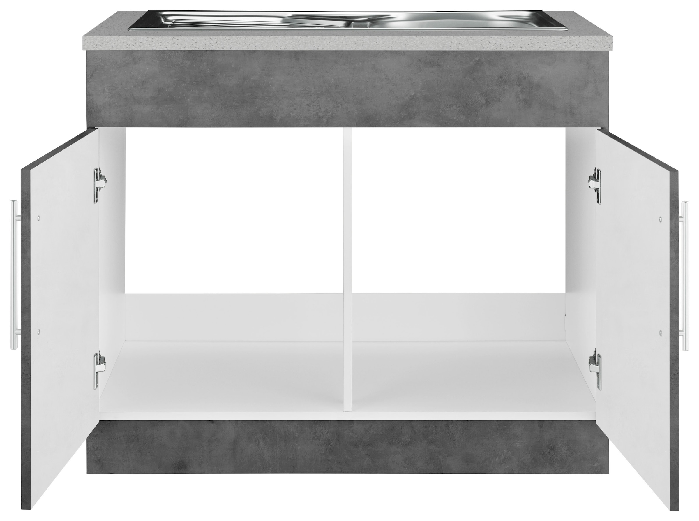 wiho Küchen Spülenschrank »Cali, TOPSELLER« 100 cm breit