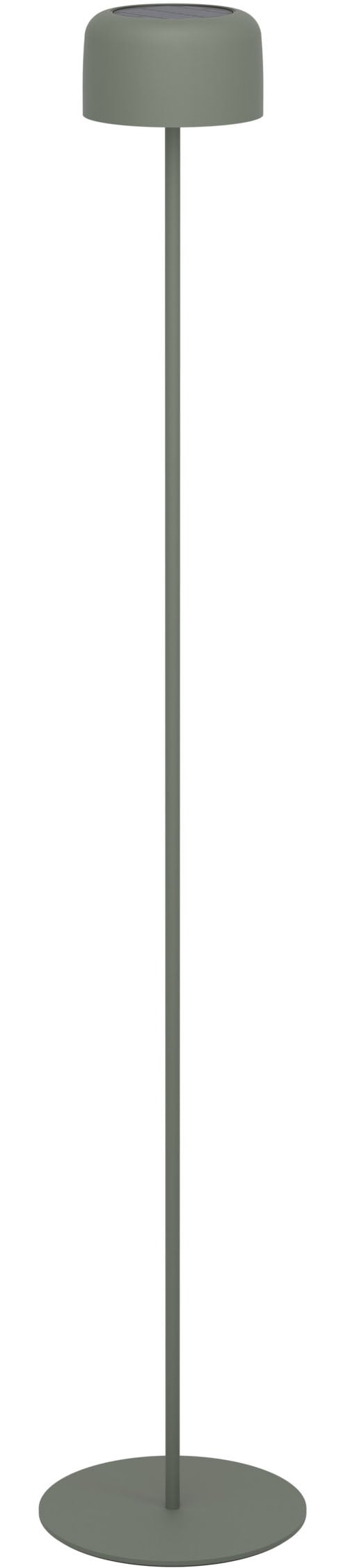 EGLO Stehlampe »ROCCANOVA-L Stehlampe - Stahl - SOLAR-LED - 2,8W - IP44« LED-Modul 1 Stk. Warmweiß Standleuchte, Leselampe, Wohzimmer, Schlafzimmer, H120 x Ø13,5 cm