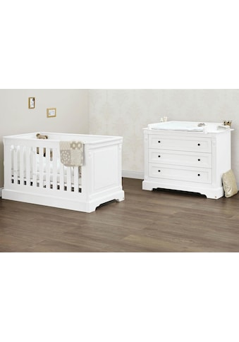 Pinolino® Babymöbel-Set »Emilia«, (Spar-Set, 2 St., Kinderbett, Wickelkommode), breit;... kaufen