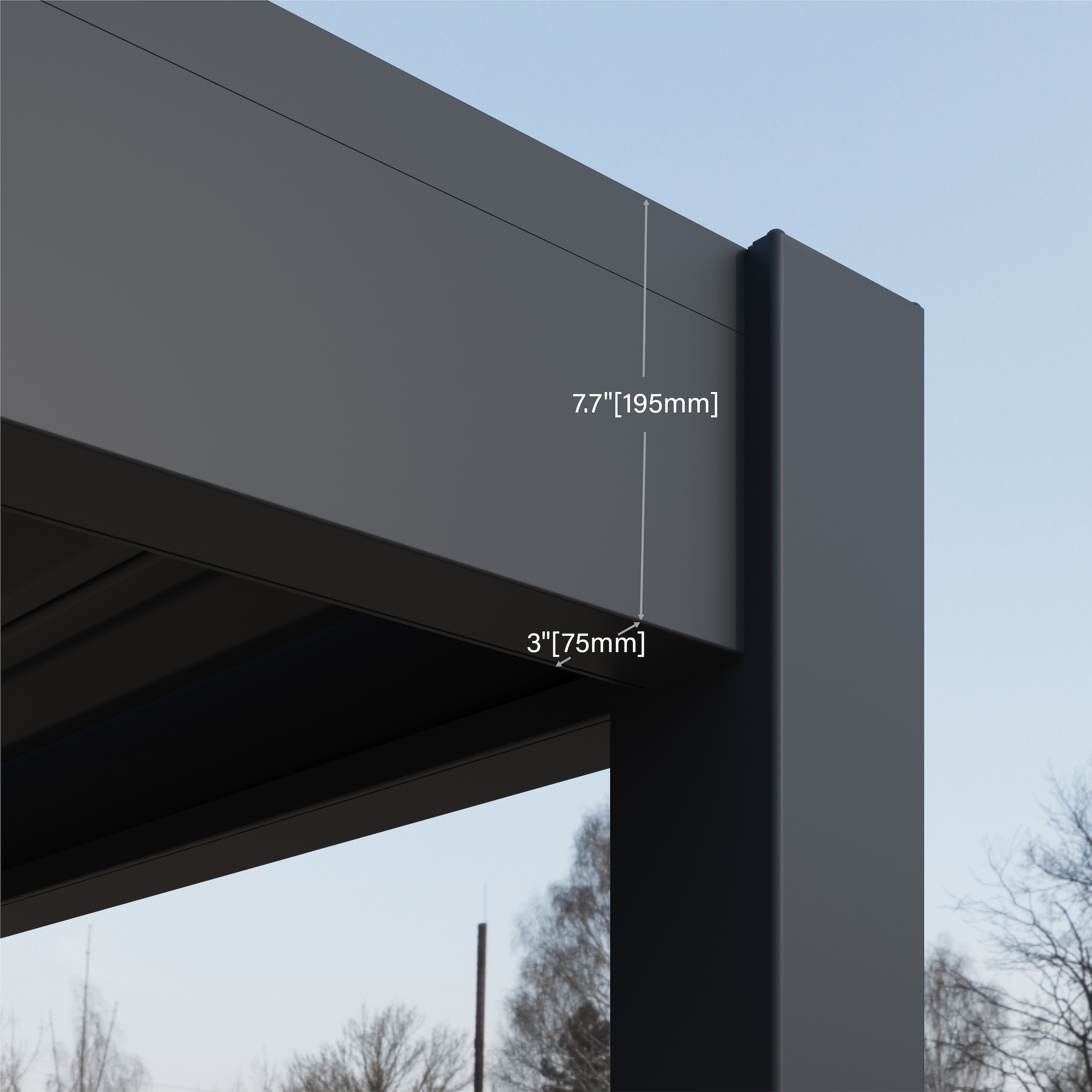 Paragon Pavillon »Grand Tuscan 1012« BxTxH: 370x310x256 cm, inkl. Lamellendach