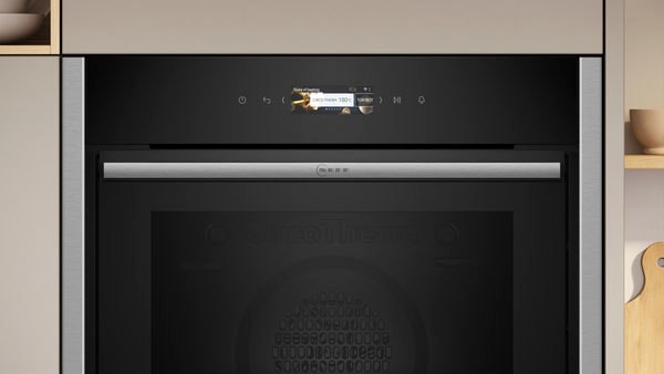 NEFF Pyrolyse Backofen N 70 »B54CR71N1«, mit Teleskopauszug nachrüstbar, voll versenkbare Ofentür dank Slide & Hide®, Pyrolyse, EasyClean