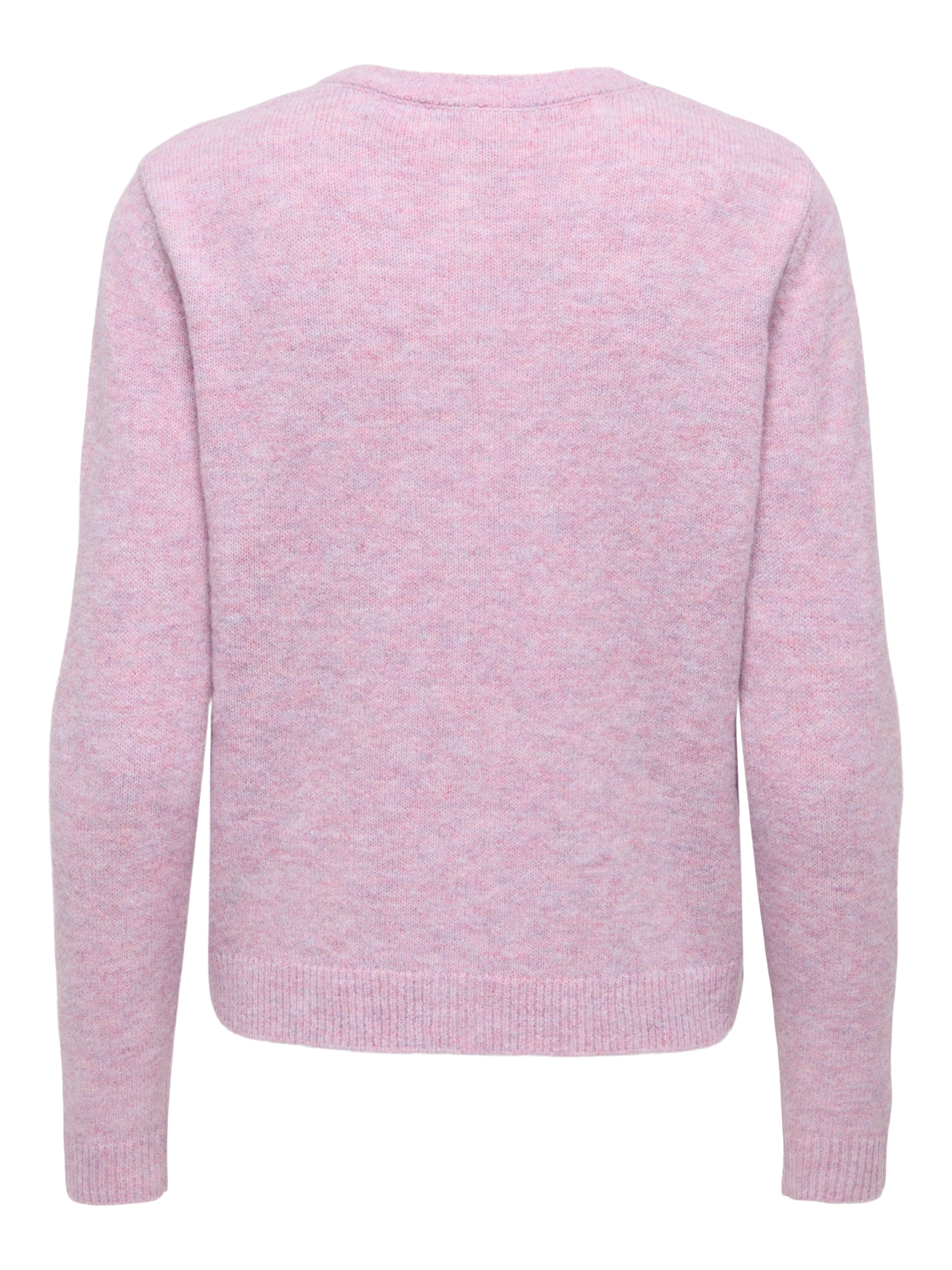 ONLY Strickjacke »ONLOLIVIA LS O-NECK CARDIGAN CC KNT« Materialmix, regular fit