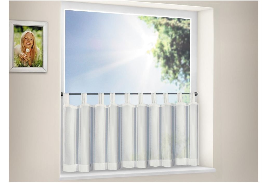 Gerster Scheibengardine »Silvana« Schlaufen 1 Stk. tlg. HxB: 50x150