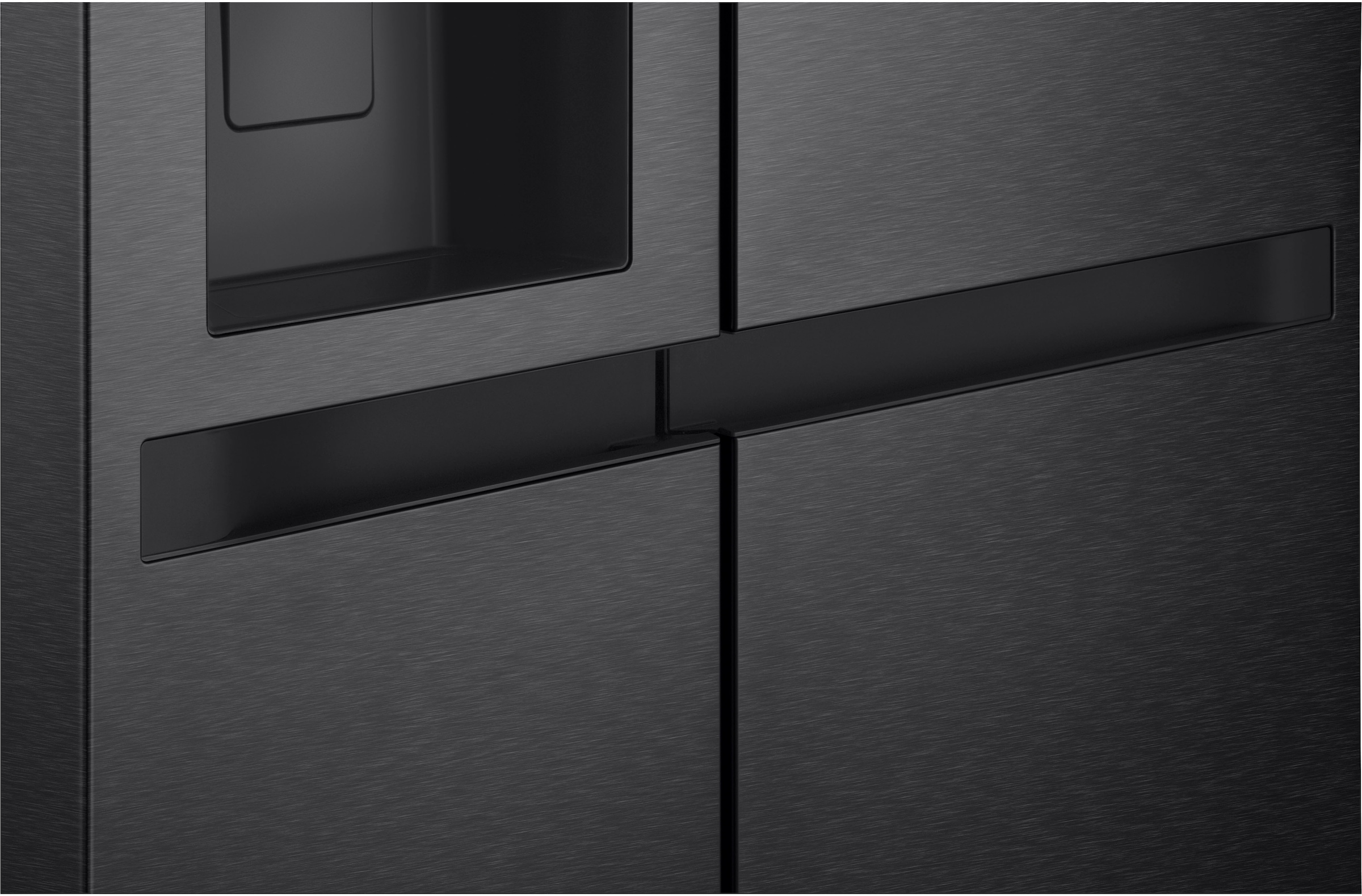 LG Side-by-Side »GSLC41EPPE« 179 cm hoch 91,3 cm breit Total No Frost, LINEARCooling, Multi-Airflow, Integrierter Wassertank