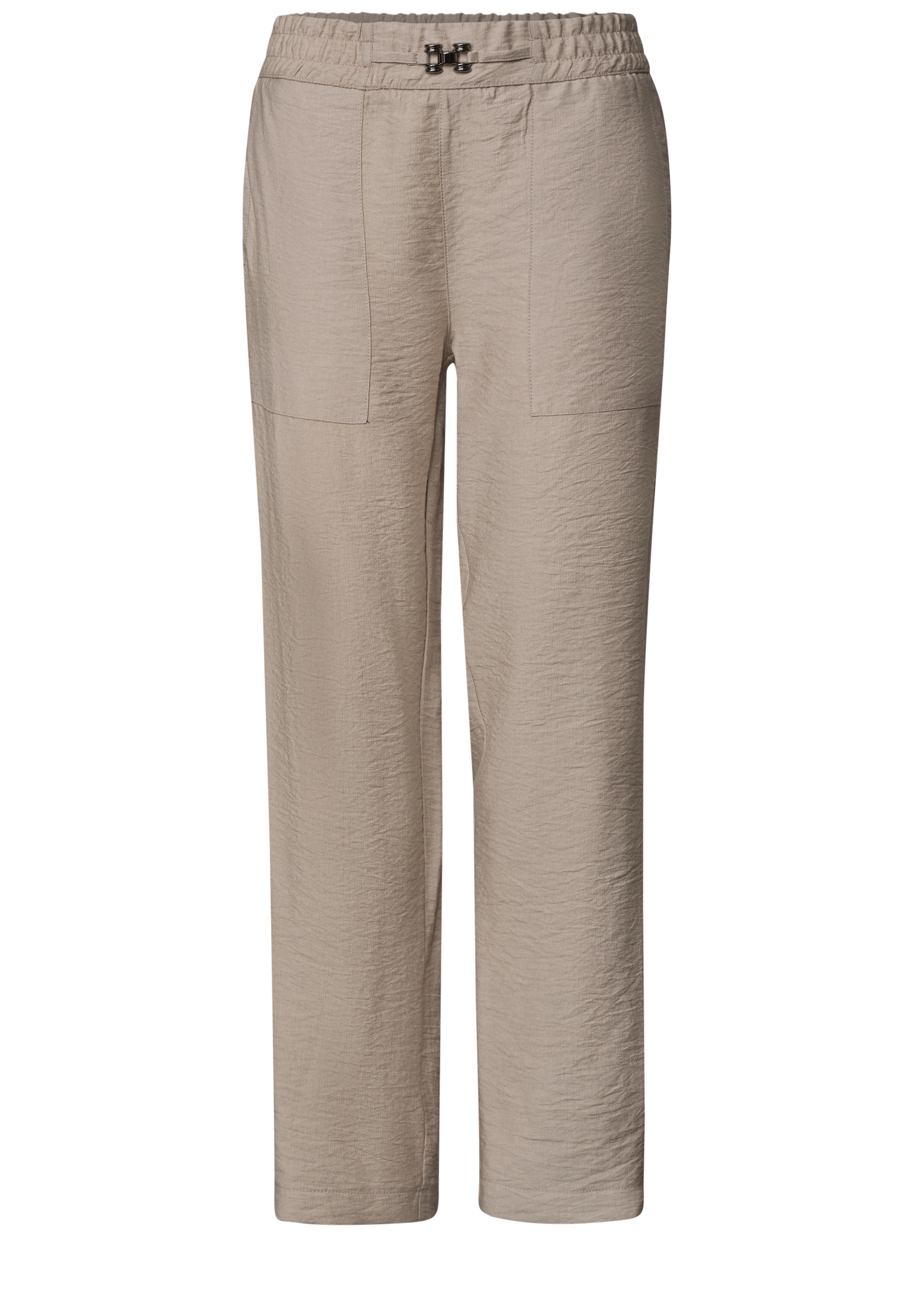 STREET ONE Stoffhose »Style Bonny«  Slim Leg Hose im Loose Fit mit Gürteldetail