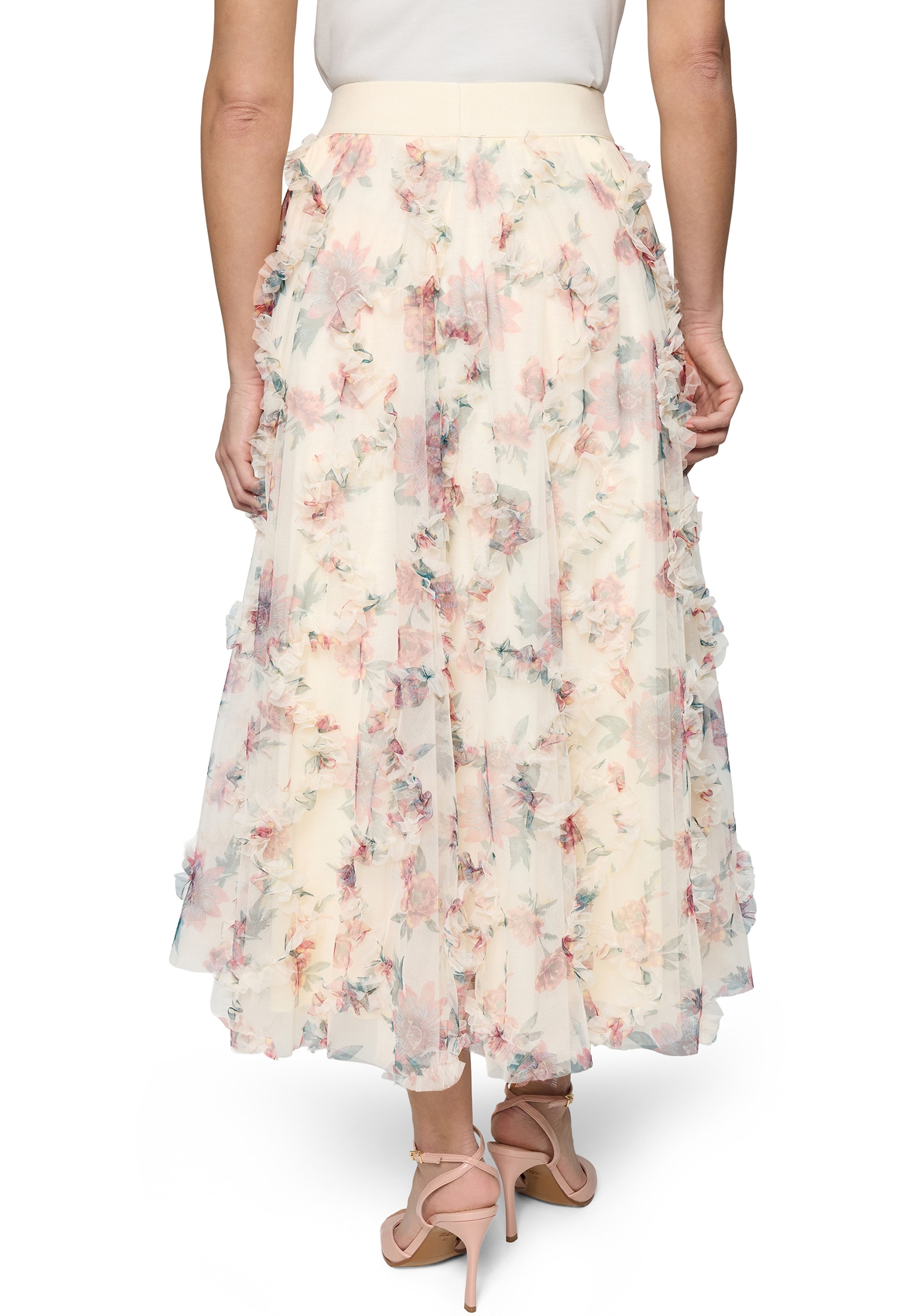 Zero Tüllrock »Tüllrock mit Blumenprint«