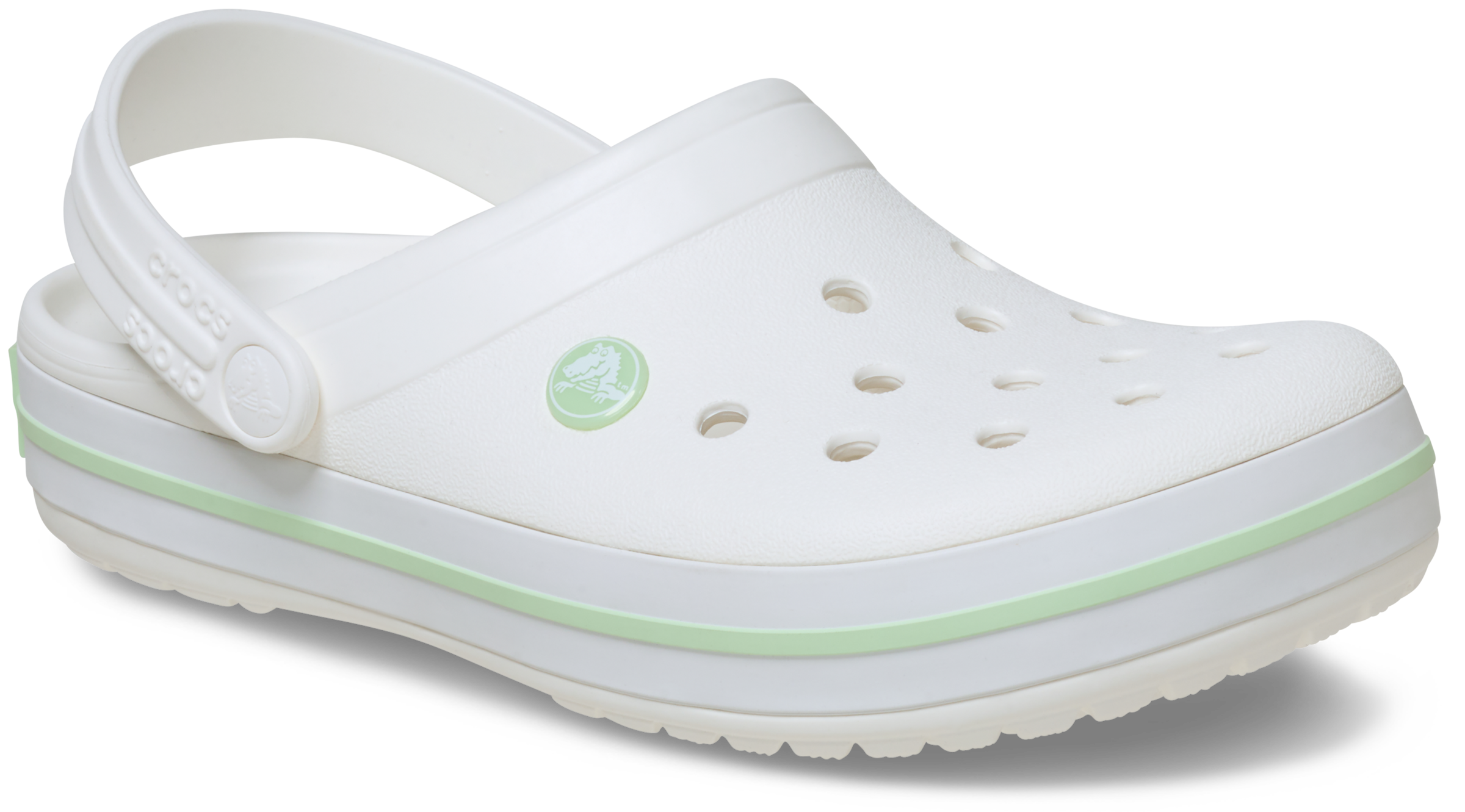 Crocs Clog »Crocband Clog«  ,Sommerschuh, Schlappen, Hausschuh mit zweifarbiger Laufsohle