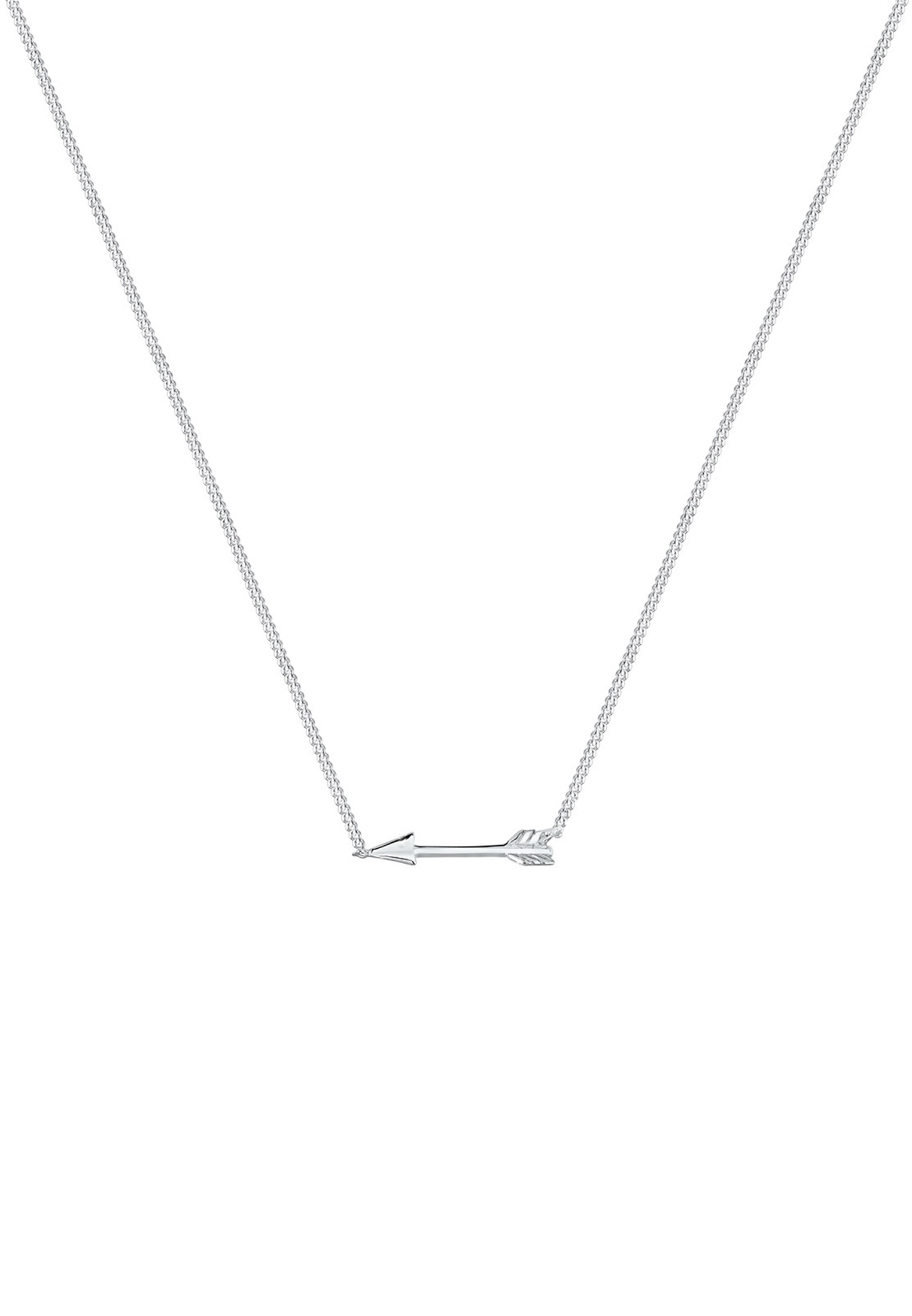 Elli Kette mit Anhänger »Halskette Amors Pfeil Liebe Filigran 925 Sterling Silber«