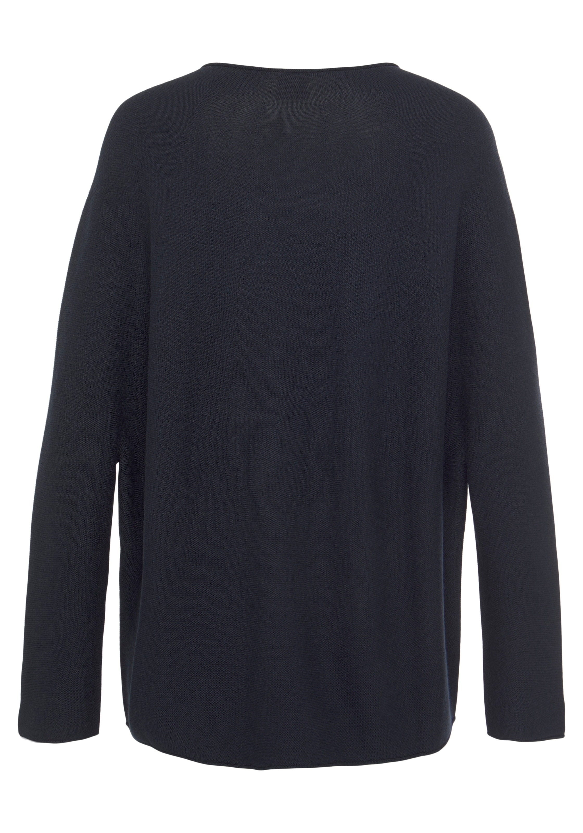 BOSS ORANGE Strickpullover »Faland Premium Damenmode«, mit Rundhalsausschnitt