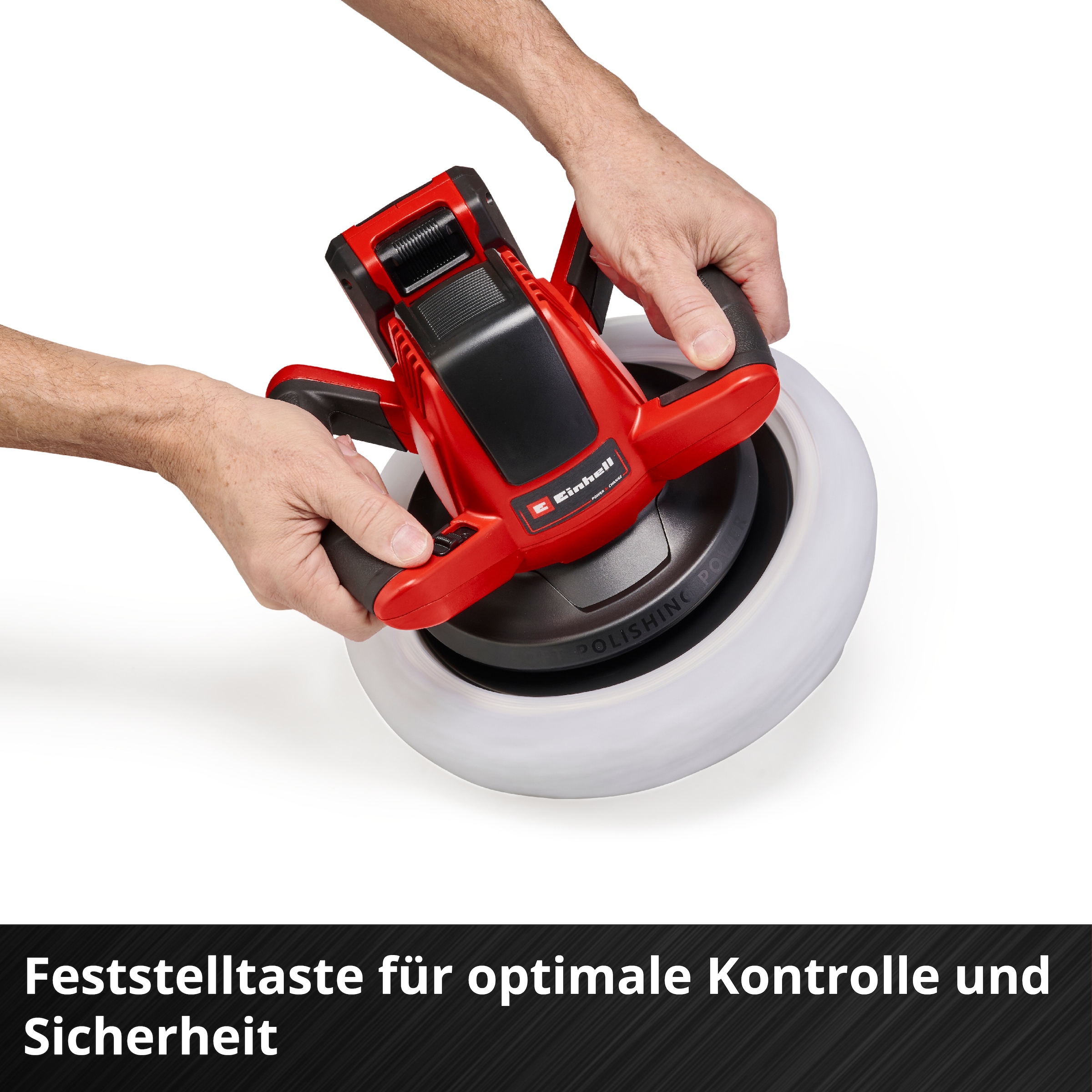Einhell Akku-Poliermaschine »CE-CB 18/254 Li-Solo« Power X-Change, ohne Akku und Ladegerät
