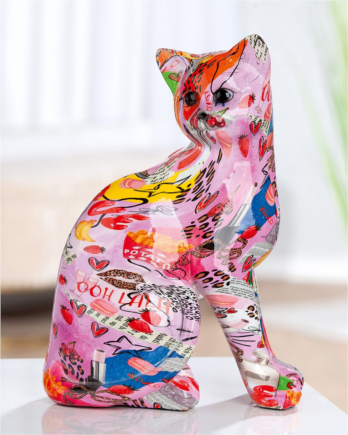 GILDE Skulptur »Figur Katze OOH LALA«