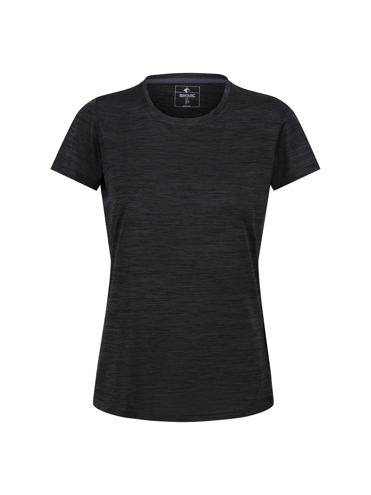 Regatta Women's Fingal Edition Walking T-Shirt in Black | Size: 12
