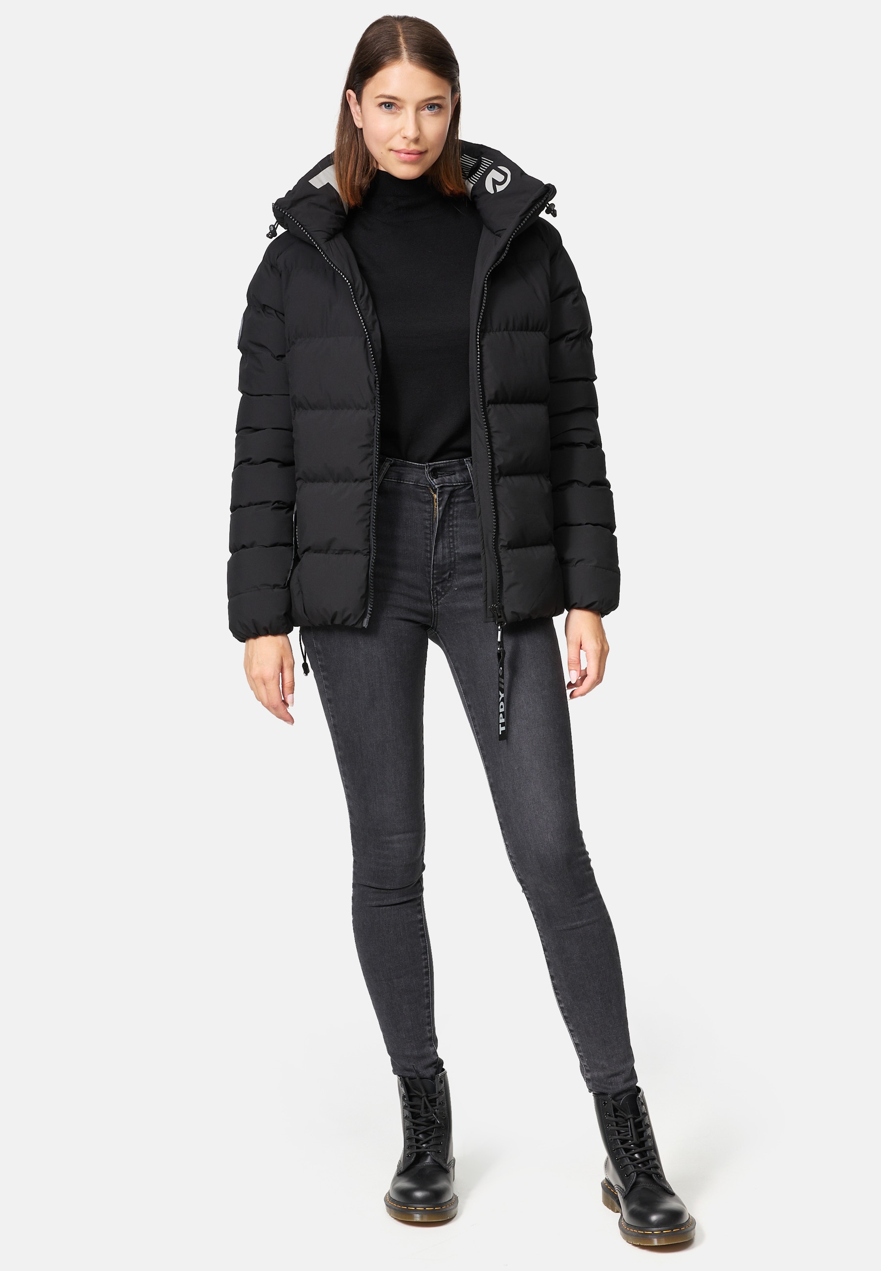 trueprodigy Winterjacke »Murphy F Reflektierender Innenkragen« mit Kapuze