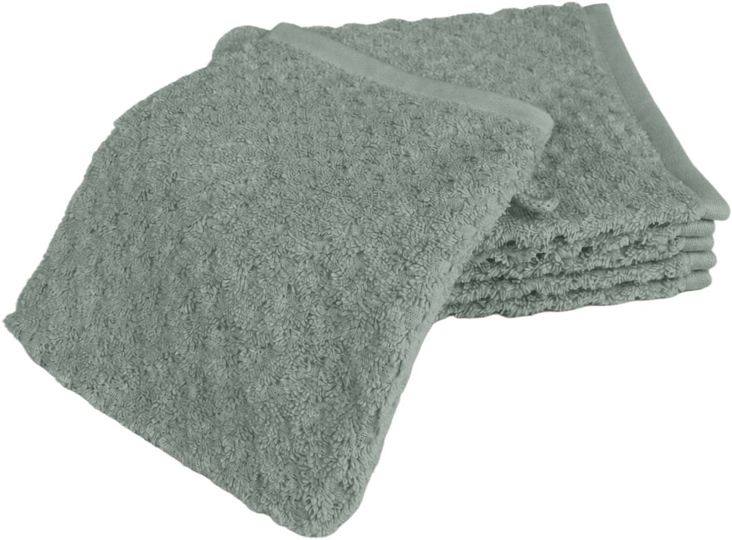 OTTO home Waschlappen »Corrin, 6 Premium Waschlappen, 16x22cm« 100% Baumwolle, 500 gr/m², mit Struktur, weich, 5 Jahre Garantie