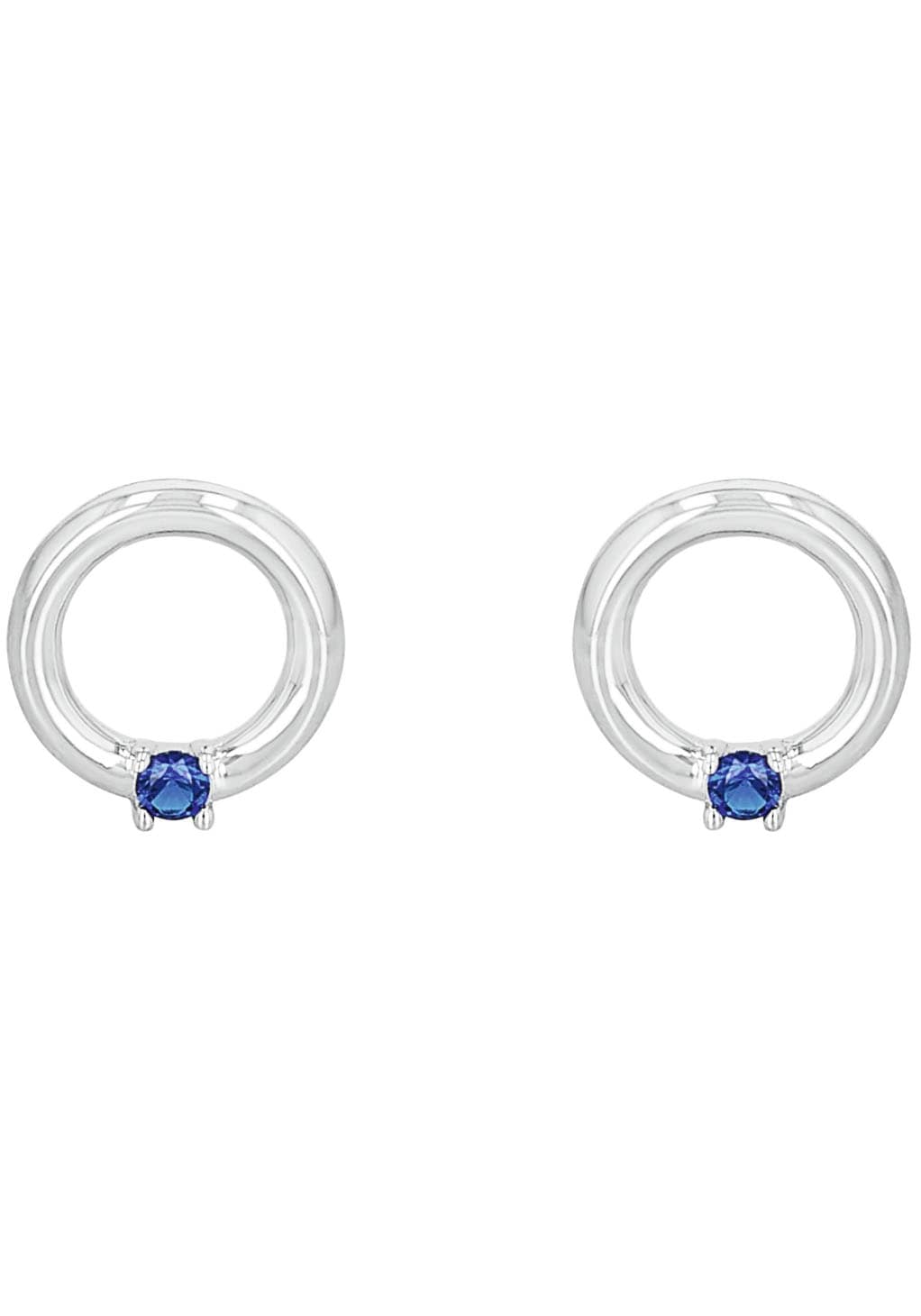 Amor Paar Ohrstecker »Kreis« mit Zirkonia (synth.)