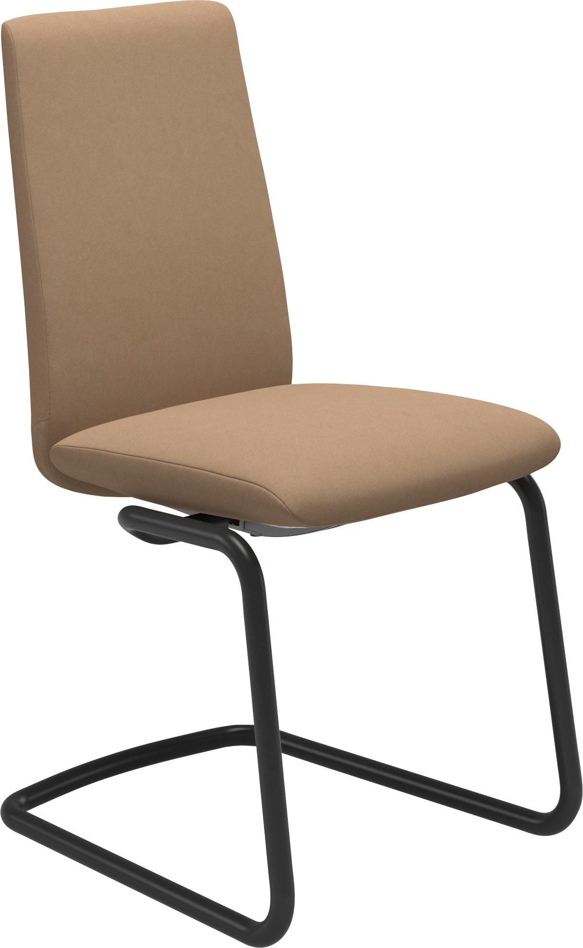 Stressless® Polsterstuhl »Laurel« () Low Back, Größe M, mit Beinen aus Stahl in Schwarz matt
