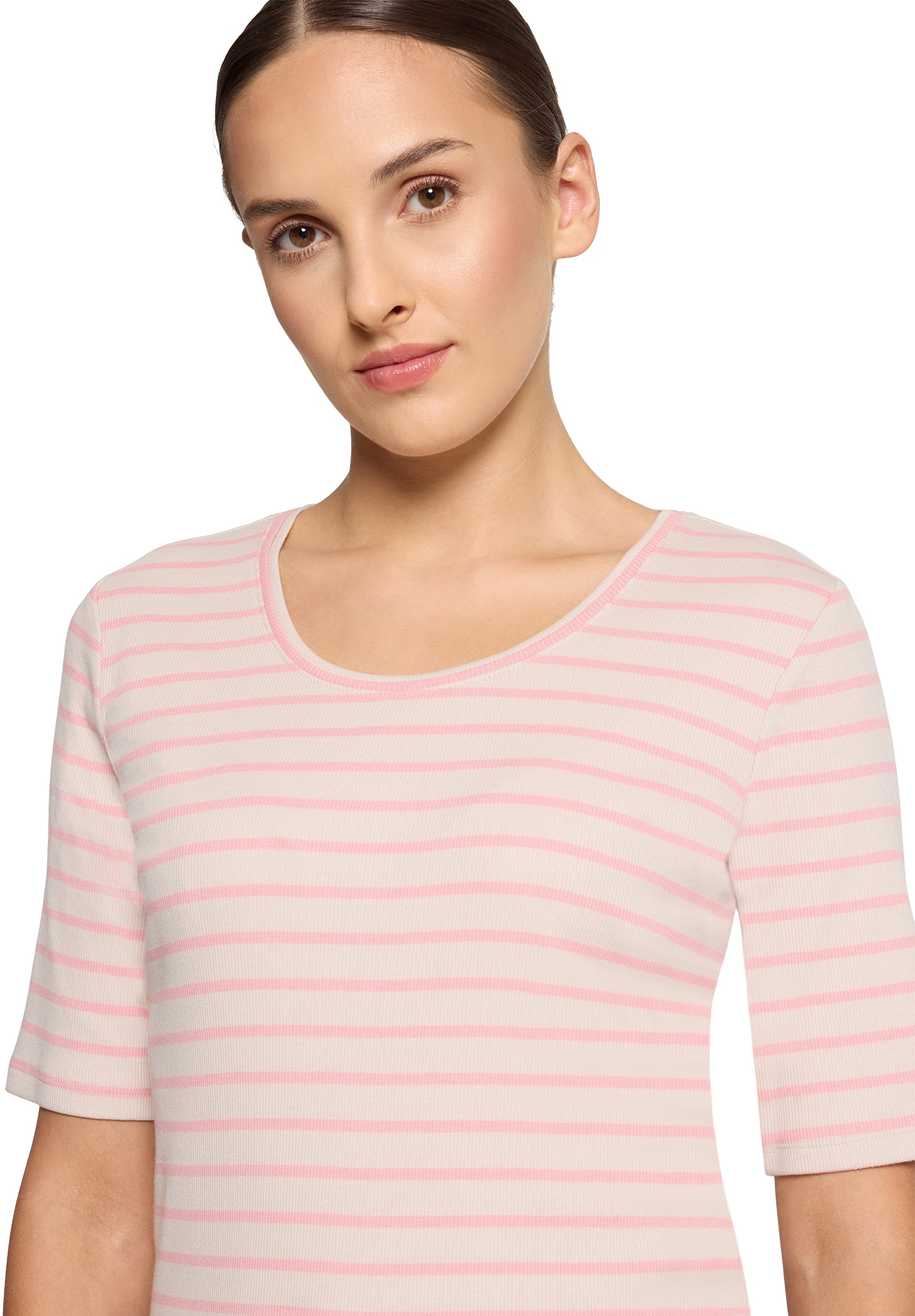 Betty Barclay T-Shirt »Basic Shirt mit Rippenstruktur«