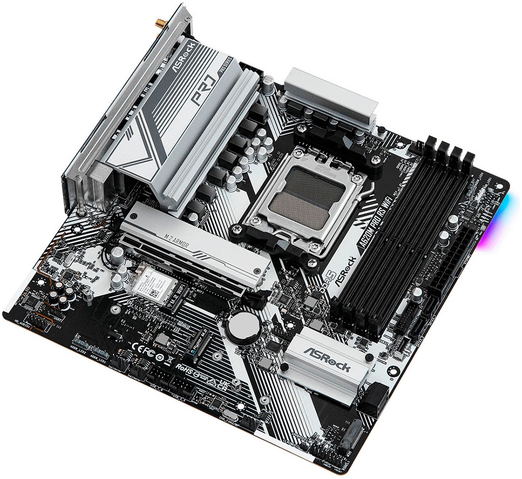 Asrock Mainboard »A620M Pro RS WiFi«