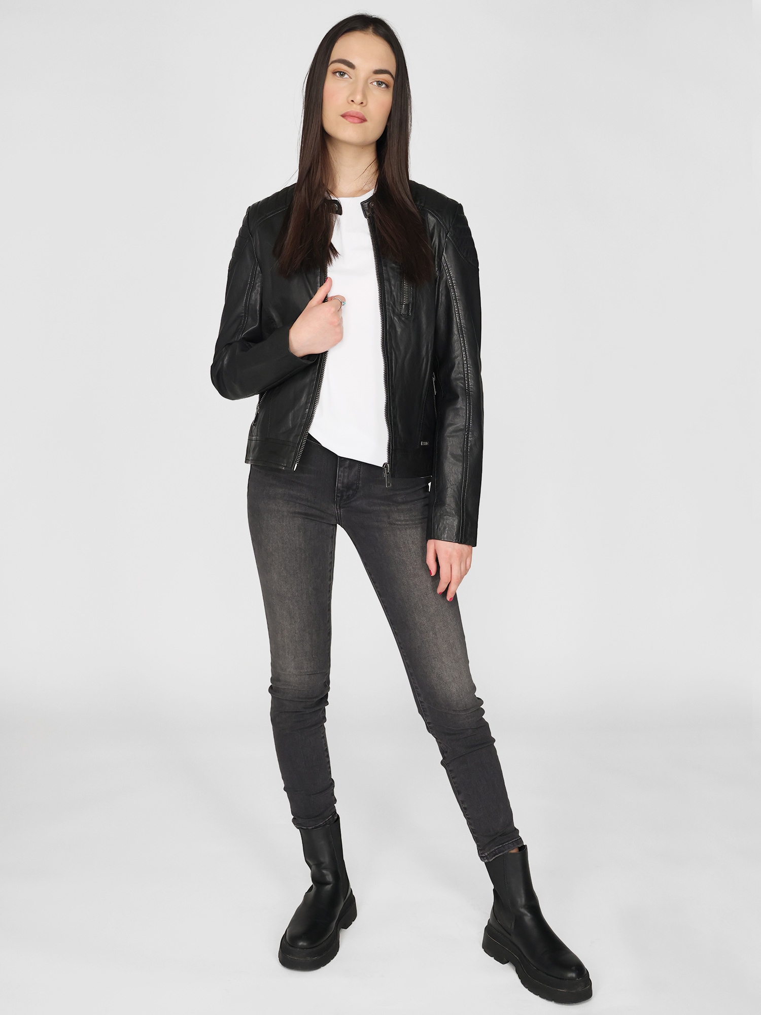 MUSTANG Lederjacke »Lederjacke 31021323«