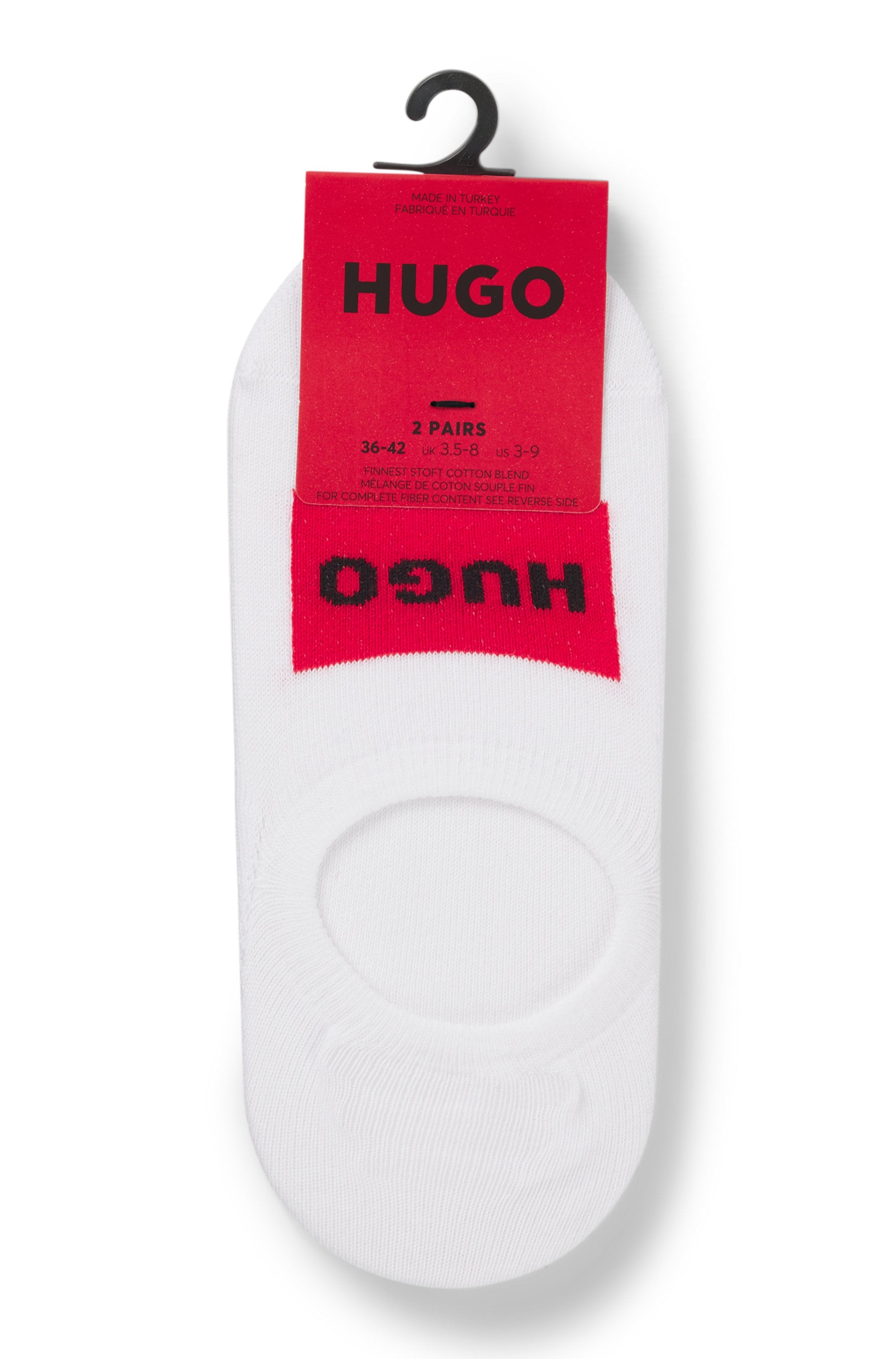HUGO Underwear Freizeitsocken »2P LOW CUT LABEL CC W«, (2 Paar)