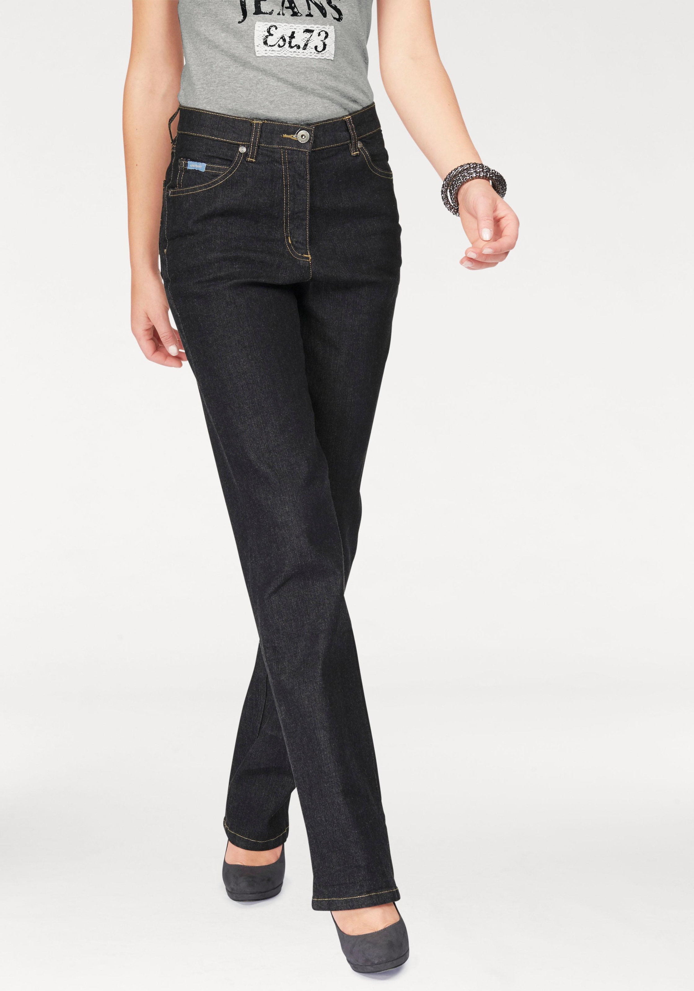 Arizona Gerade Jeans »Annett«, High ♕ Waist bei