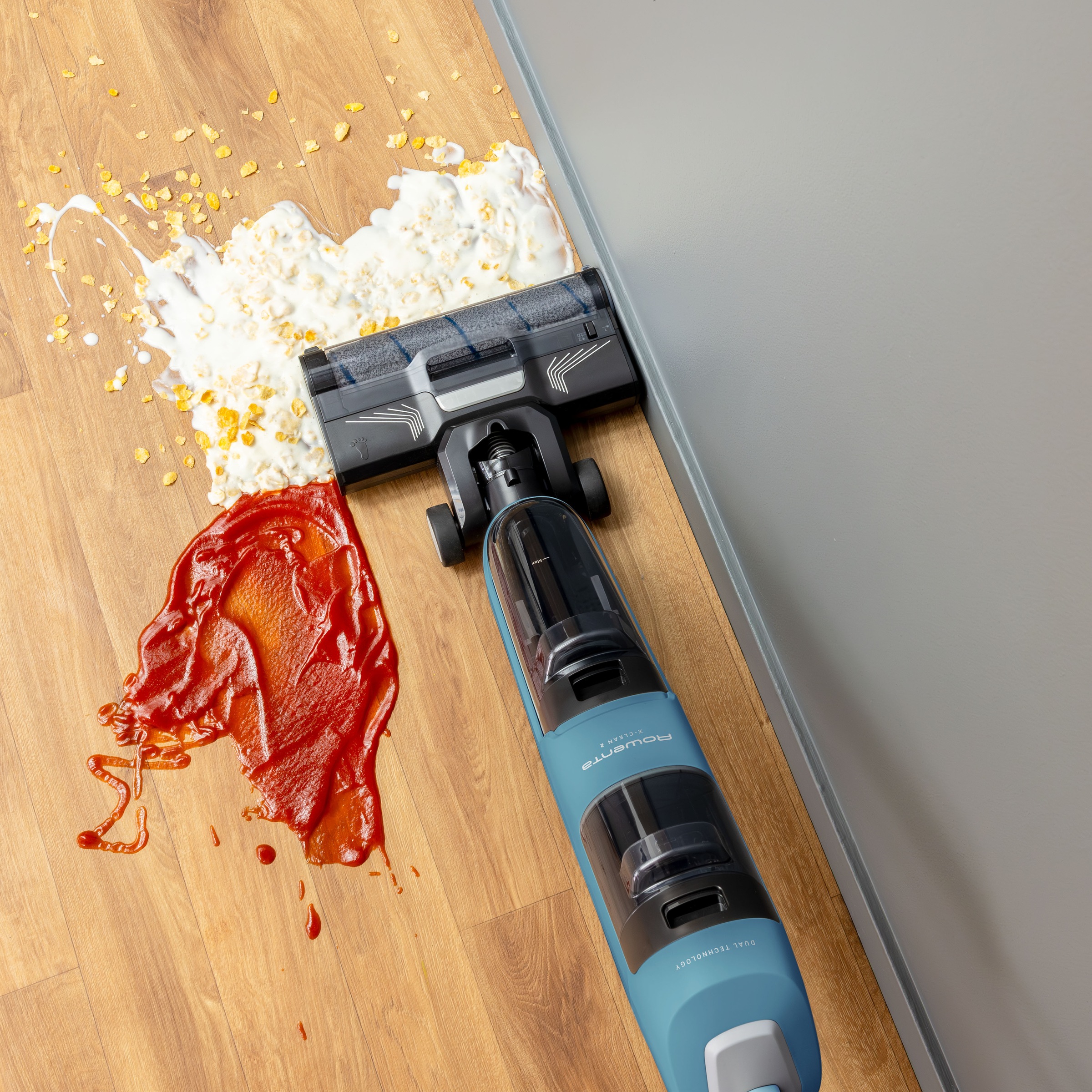 Rowenta Nass-Trocken-Akkusauger »Rowenta X-Clean 2«, selbstreinigend, saugen und wischen, 35 Min. Autonomie, leicht