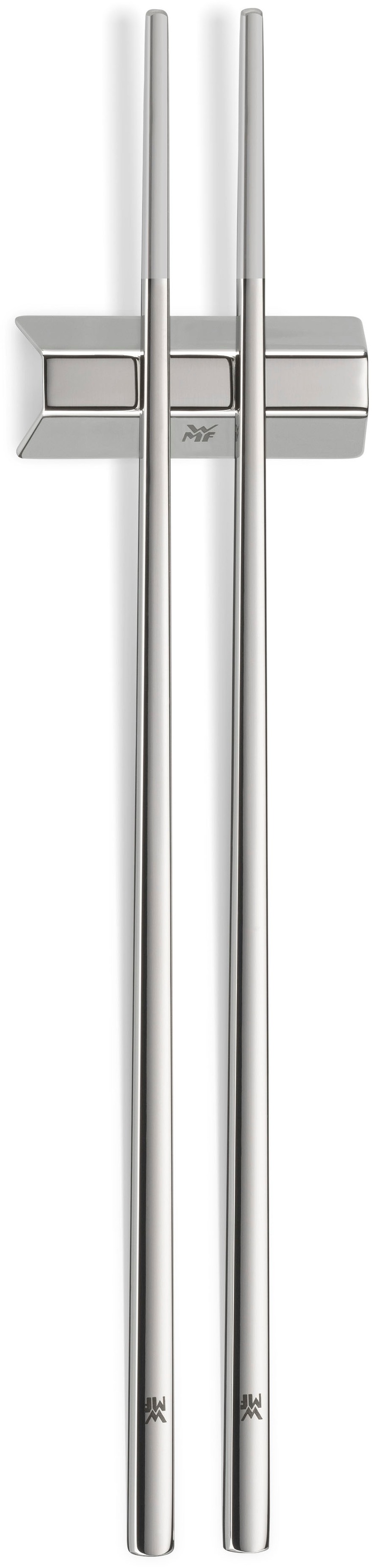 WMF Essstäbchen »Nuova« wiederverwendbare Essstäbchen, inkl. 2 Bänkchen, spülmaschinenfest