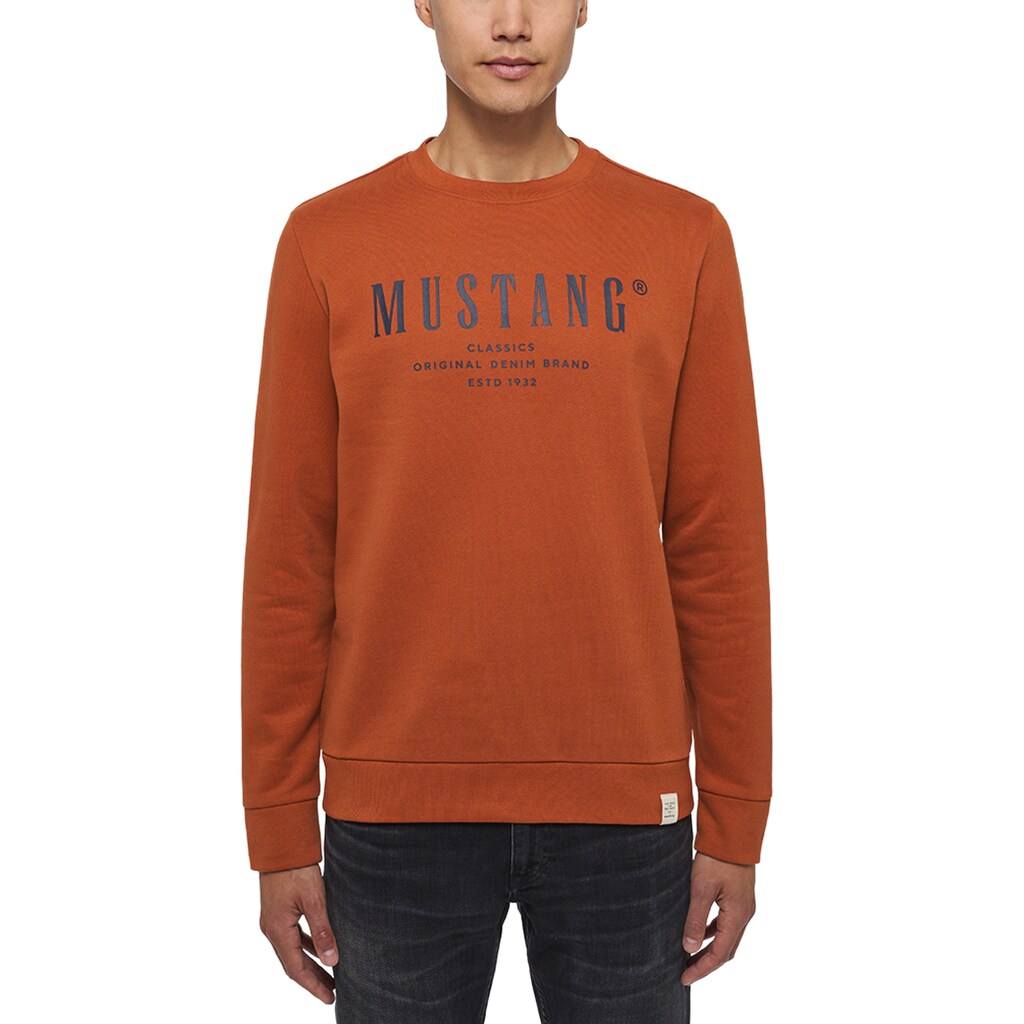 MUSTANG Sweatshirt »Ben CN LOGO«