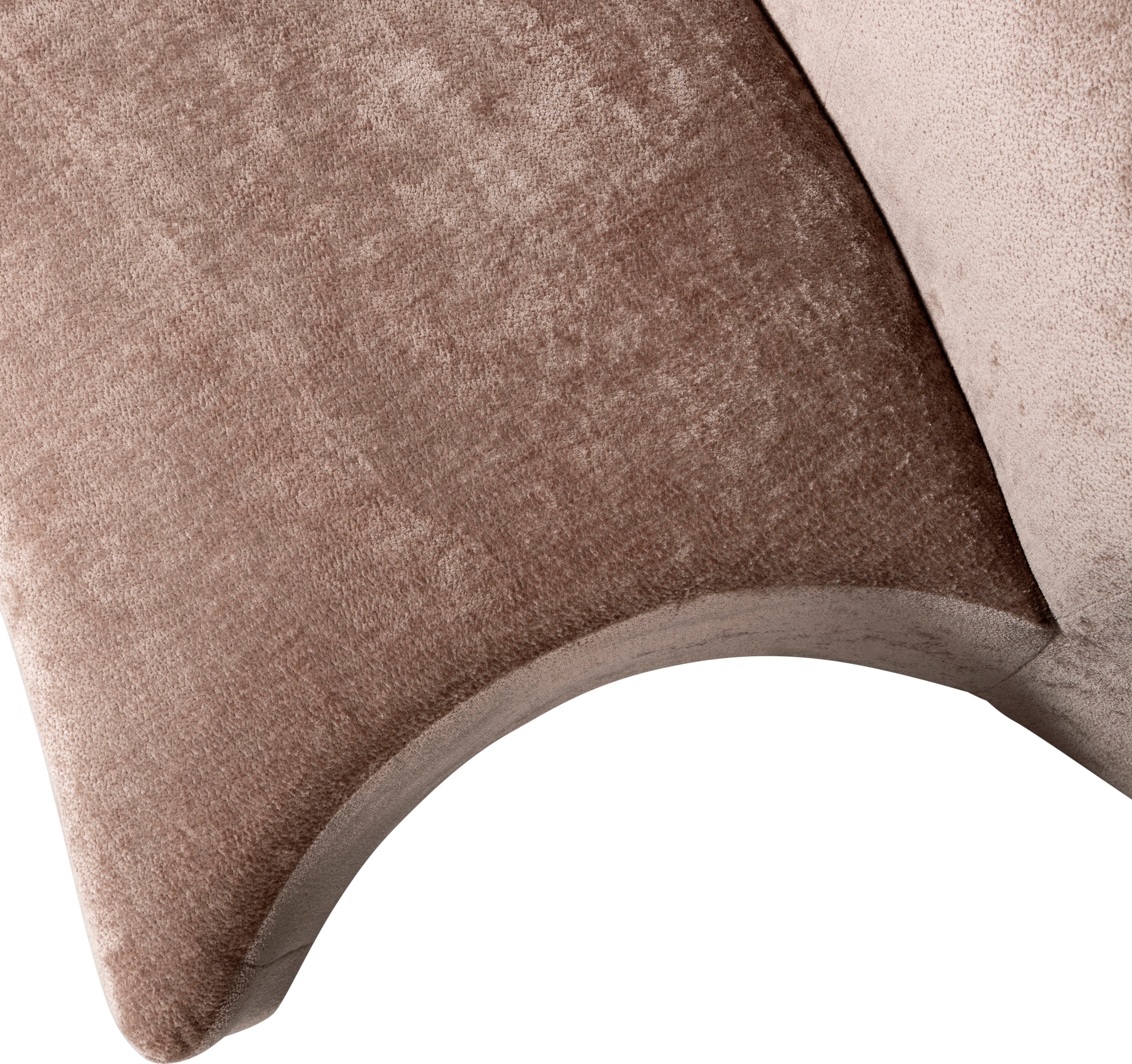 WOOOD 2-Sitzer »Popular«, frei im Raum stellbar, mit grobem Chenille gefüttert, Breite 215 cm