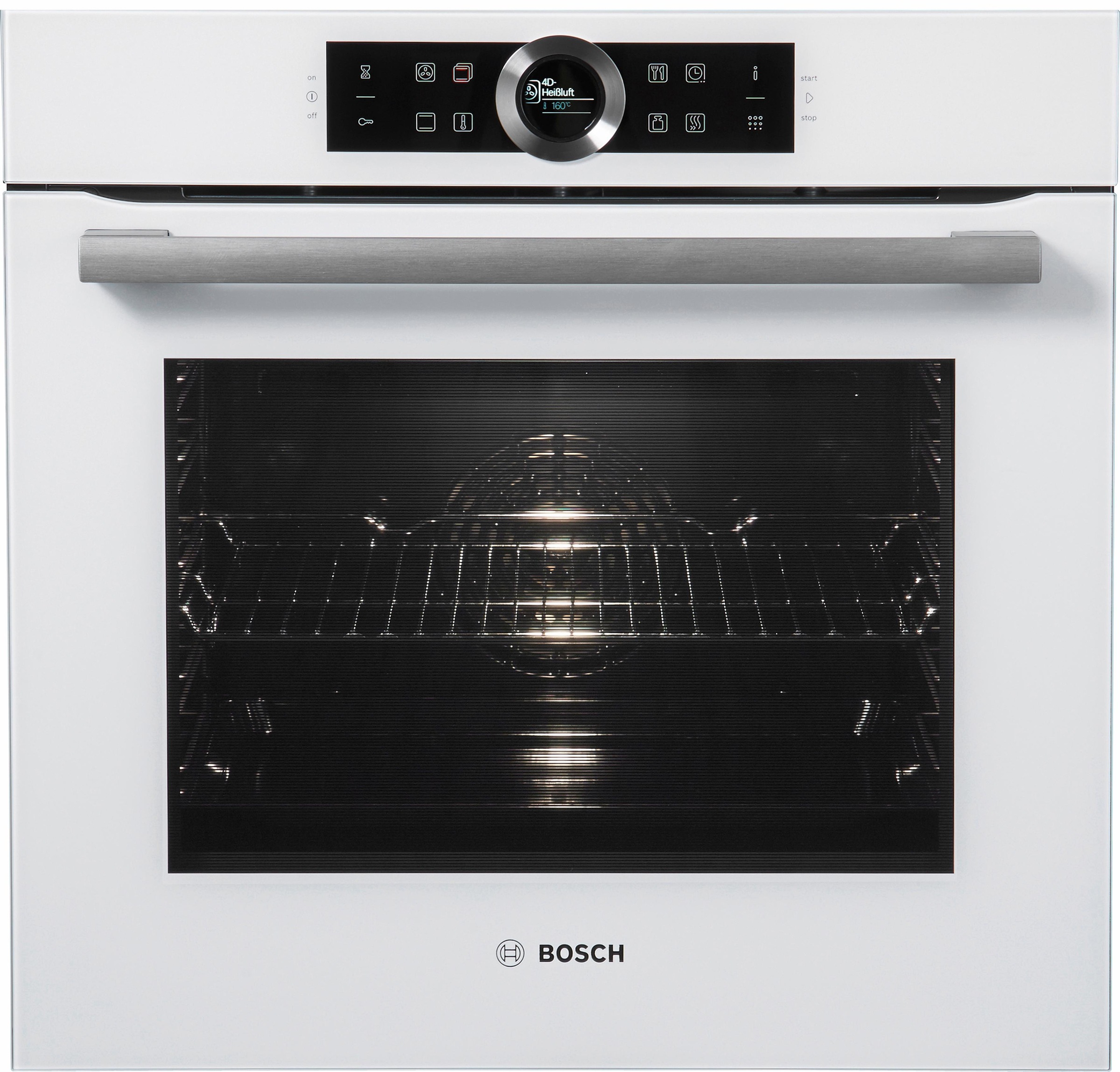 BOSCH Pyrolyse Backofen »HBG675BW1«, Serie 8, mit Teleskopauszug nachrüstbar, Pyrolyse-Selbstreinigung, mit AutoPilot