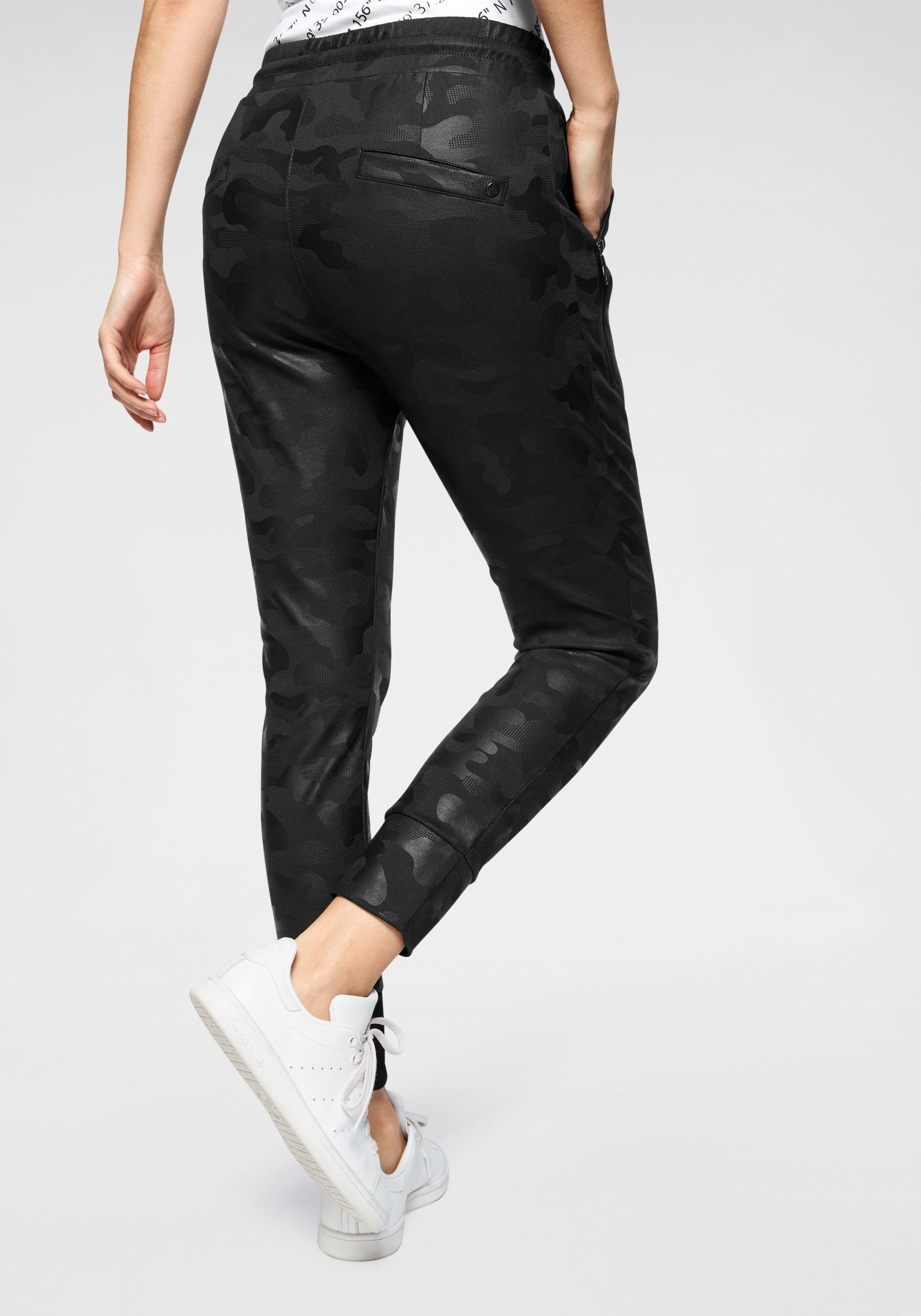 schwarze Jogger-Pant